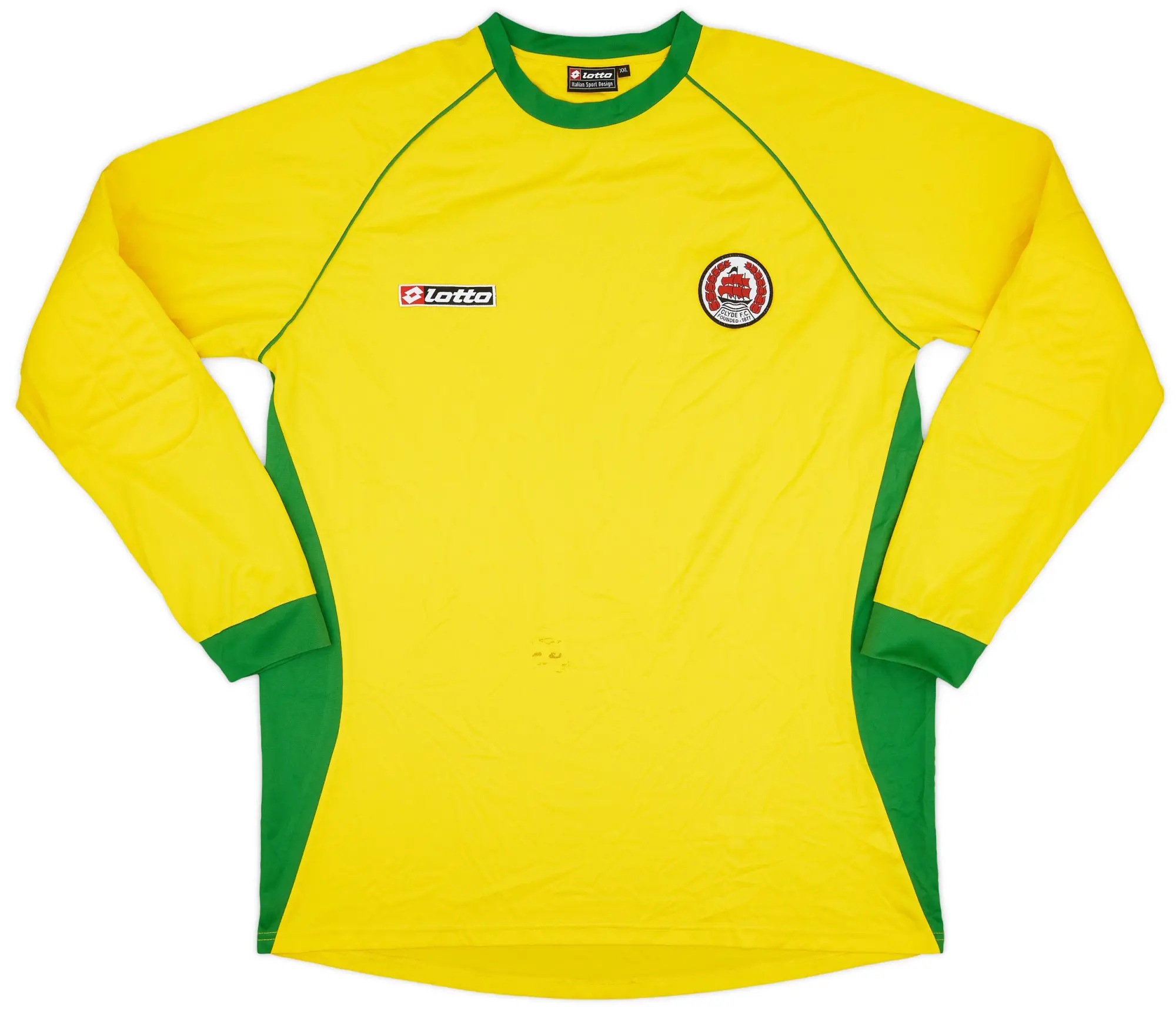 Lotto 2006 Clyde FC GK L/S Shirt - 7/10 - (XXL)