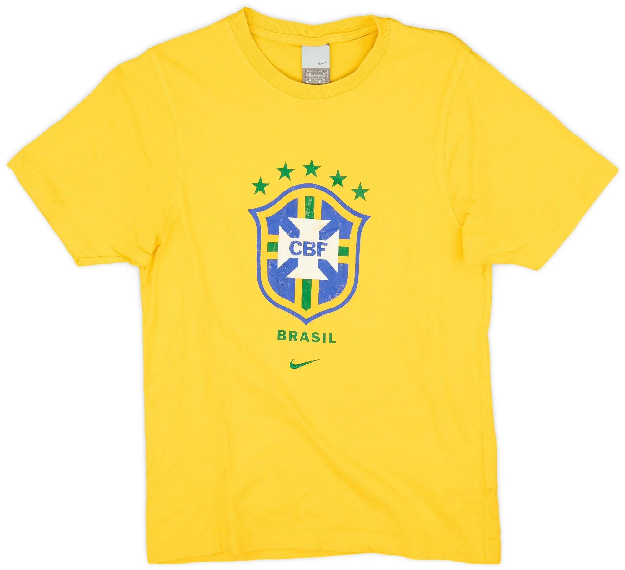 2006-07 Brazil Nike Fan Tee - 6/10 - (S)