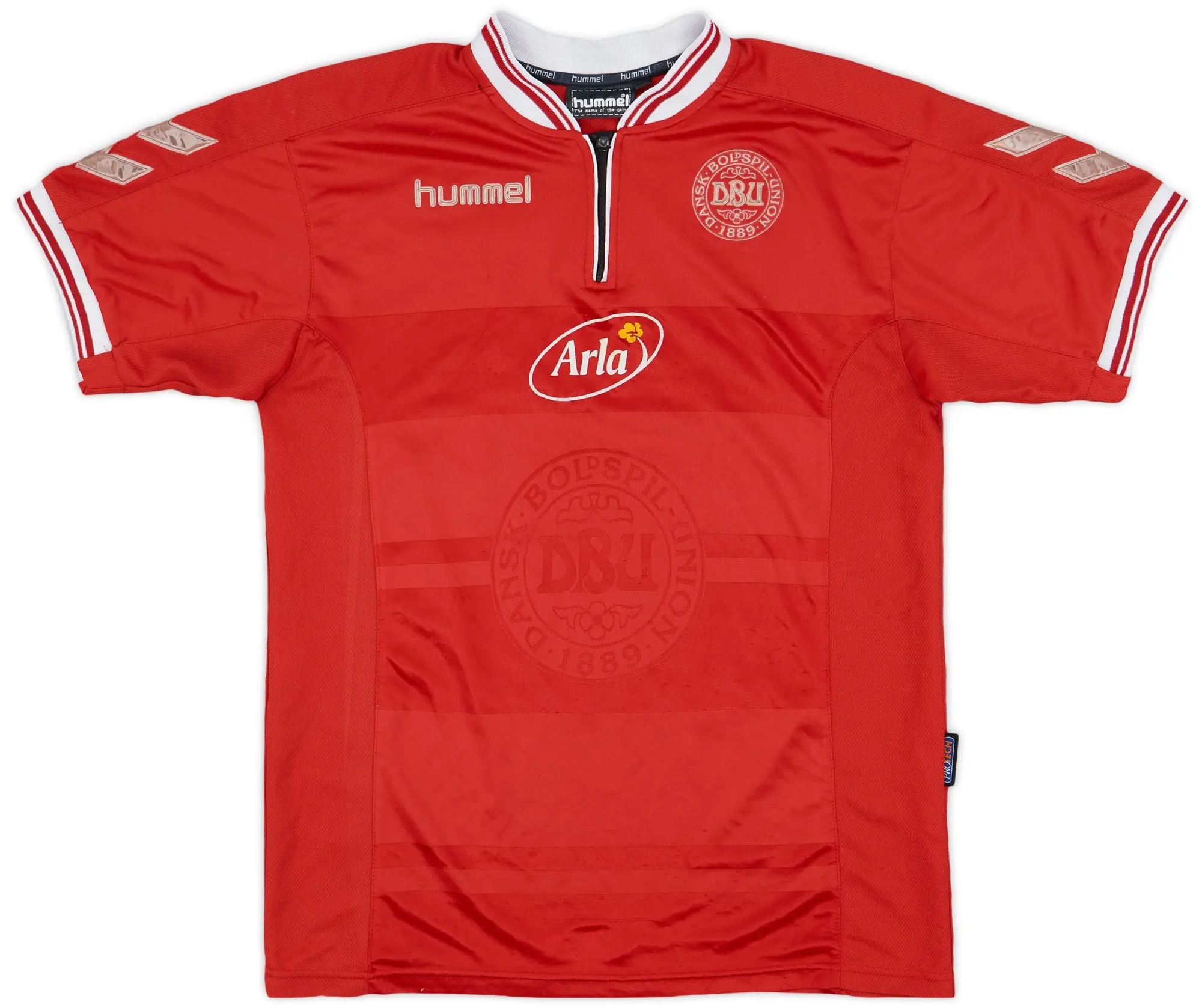 Hummel 1998 Denmark Home/Training Shirt - 6/10 - (L)