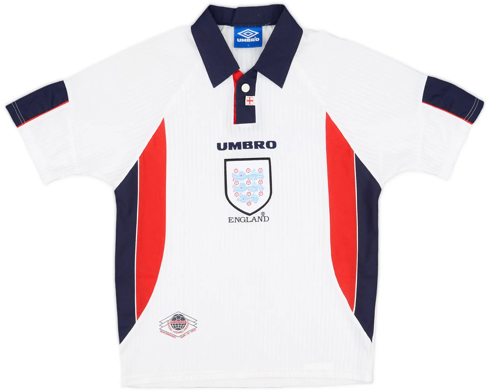 Umbro 1997-99 England Home Shirt - 6/10 - (Y)