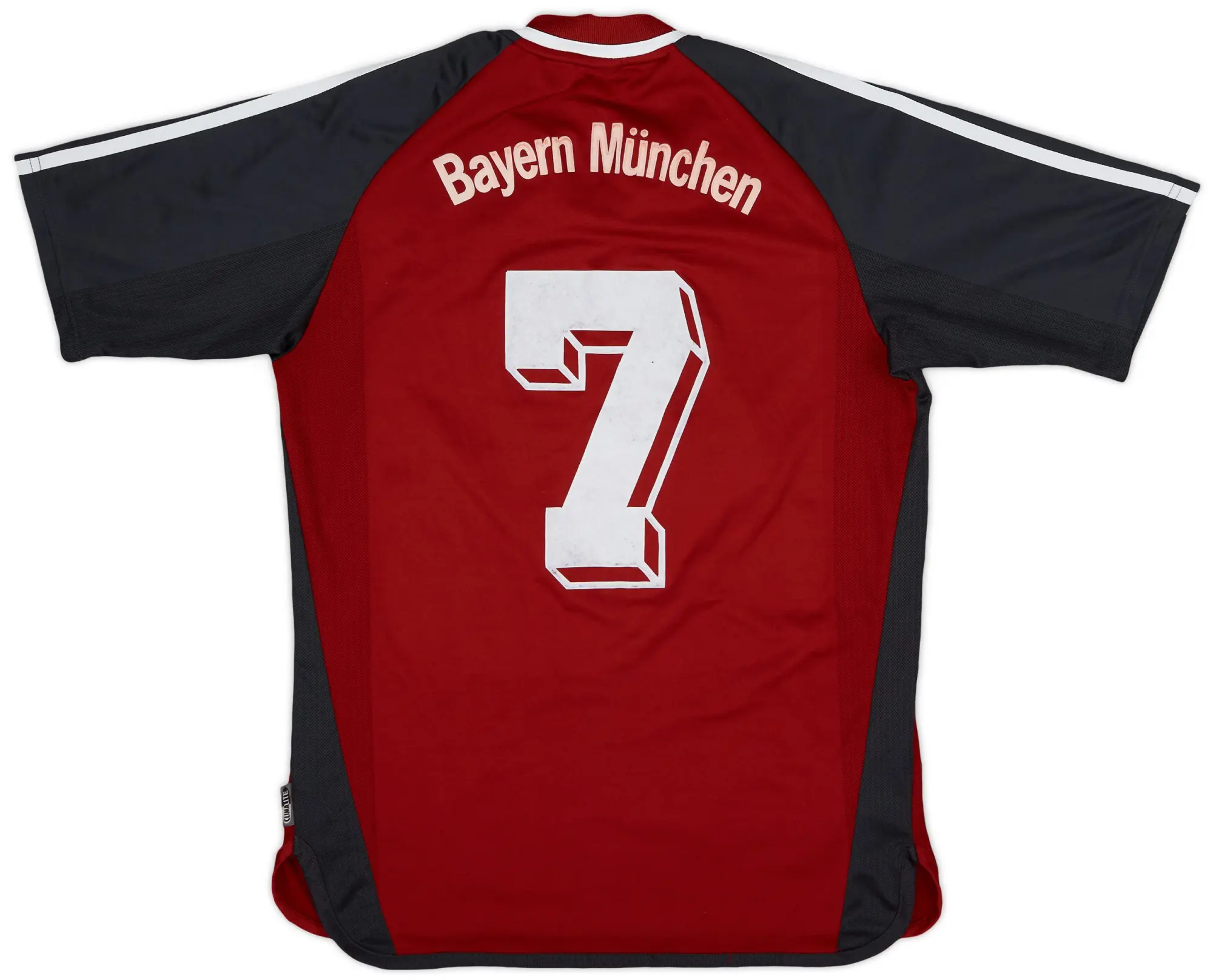adidas 2001-02 Bayern Munich Home Shirt #7 - 6/10 - (XL.Boys)