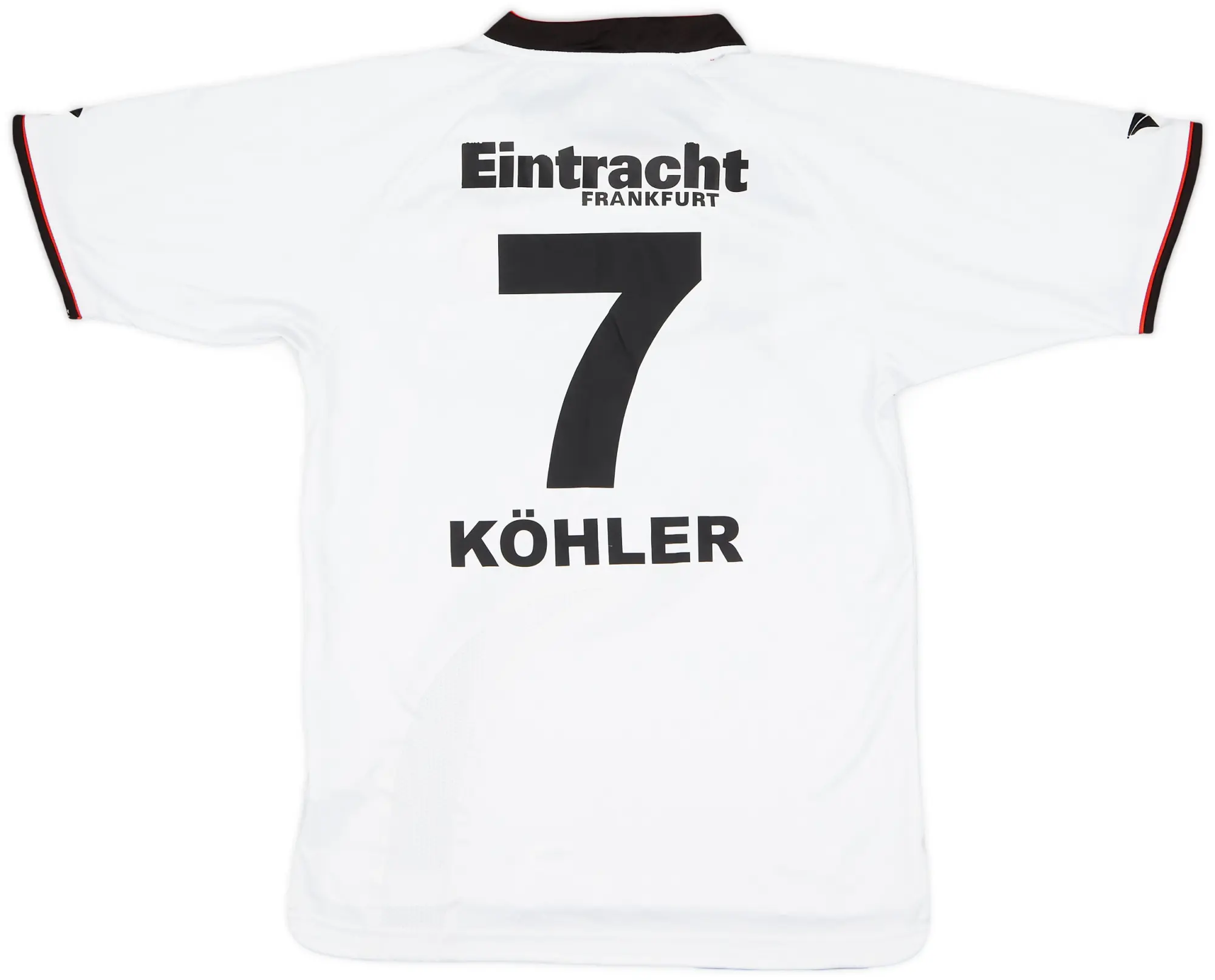 Jako 2008-11 Eintracht Frankfurt Signed Away Shirt Kohler #7 - 8/10 - (XS)