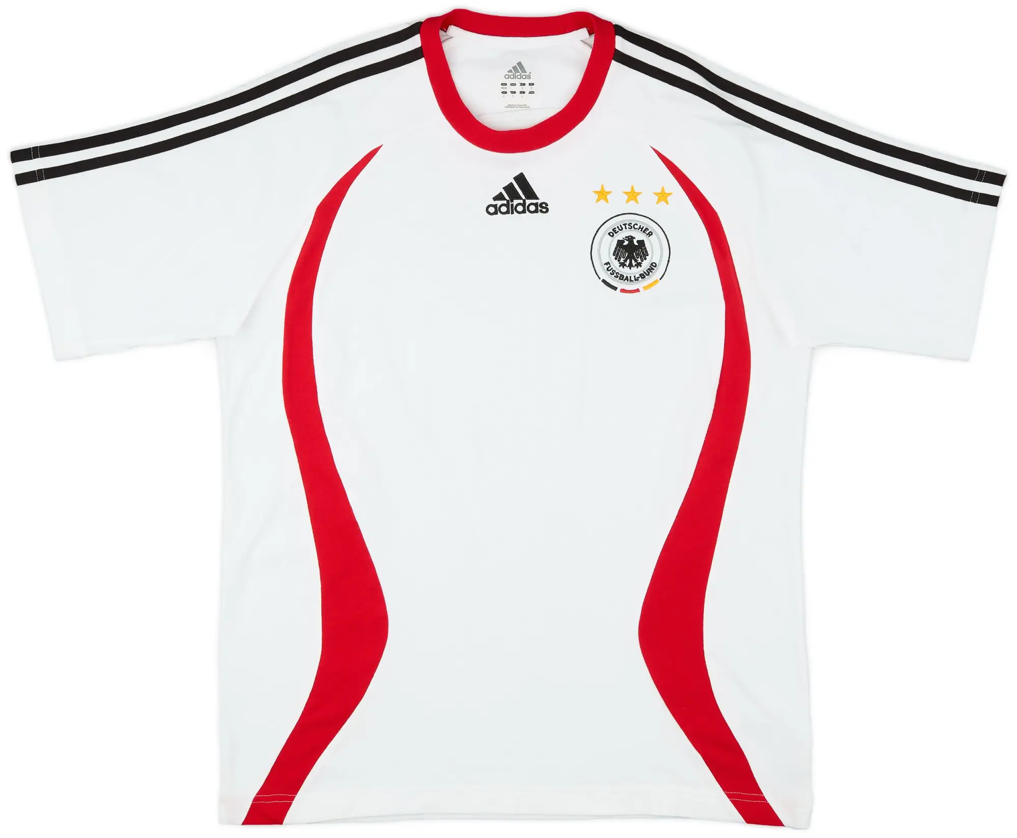 2005-06 Germany adidas Cotton Tee - 9/10 - (M)