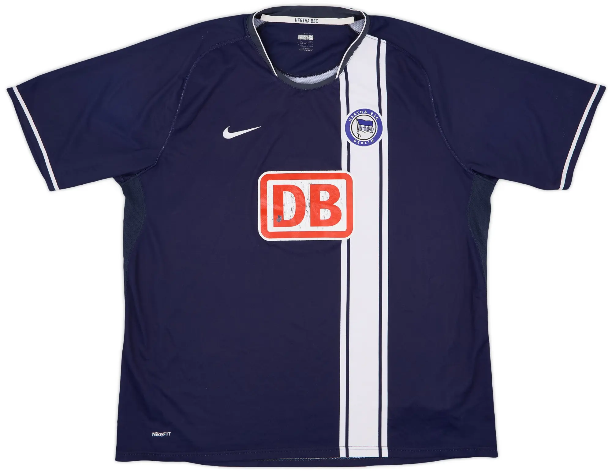 Nike 2007-08 Hertha Berlin Home Shirt - 5/10 - (XXL)