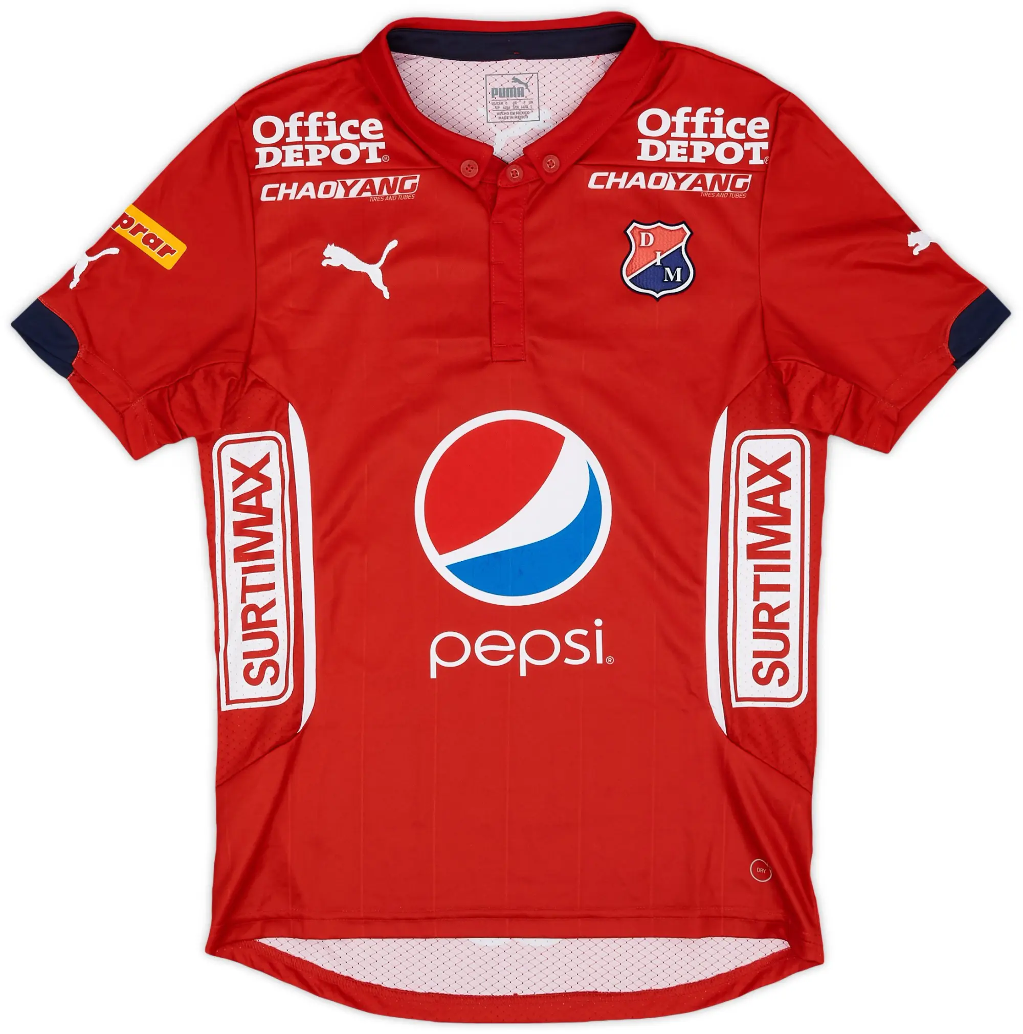 Puma 2016 Independiente de Medellin Home Shirt - 9/10 - (S)