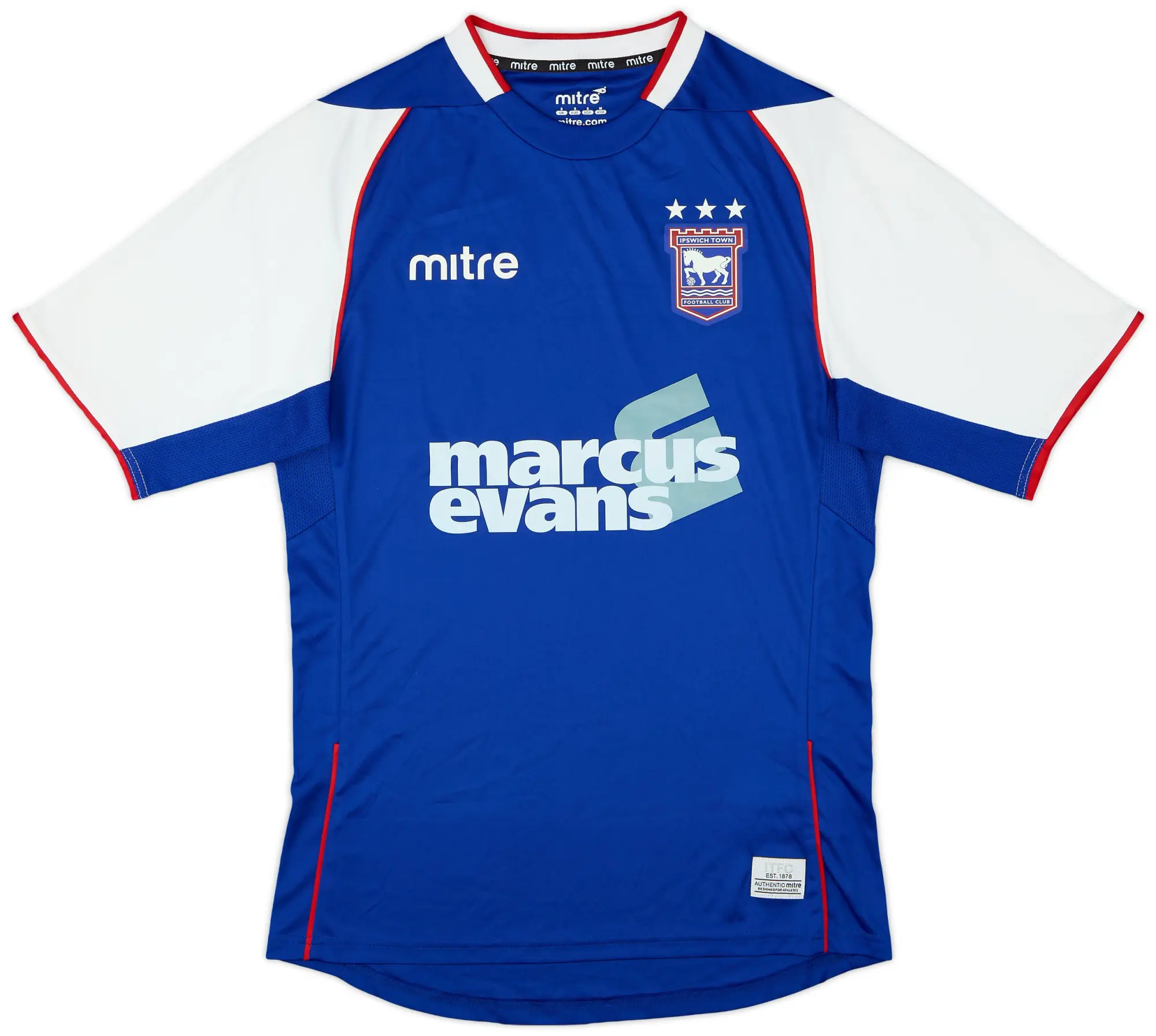 2013-14 Ipswich Town Home Shirt - 8/10 - (S)