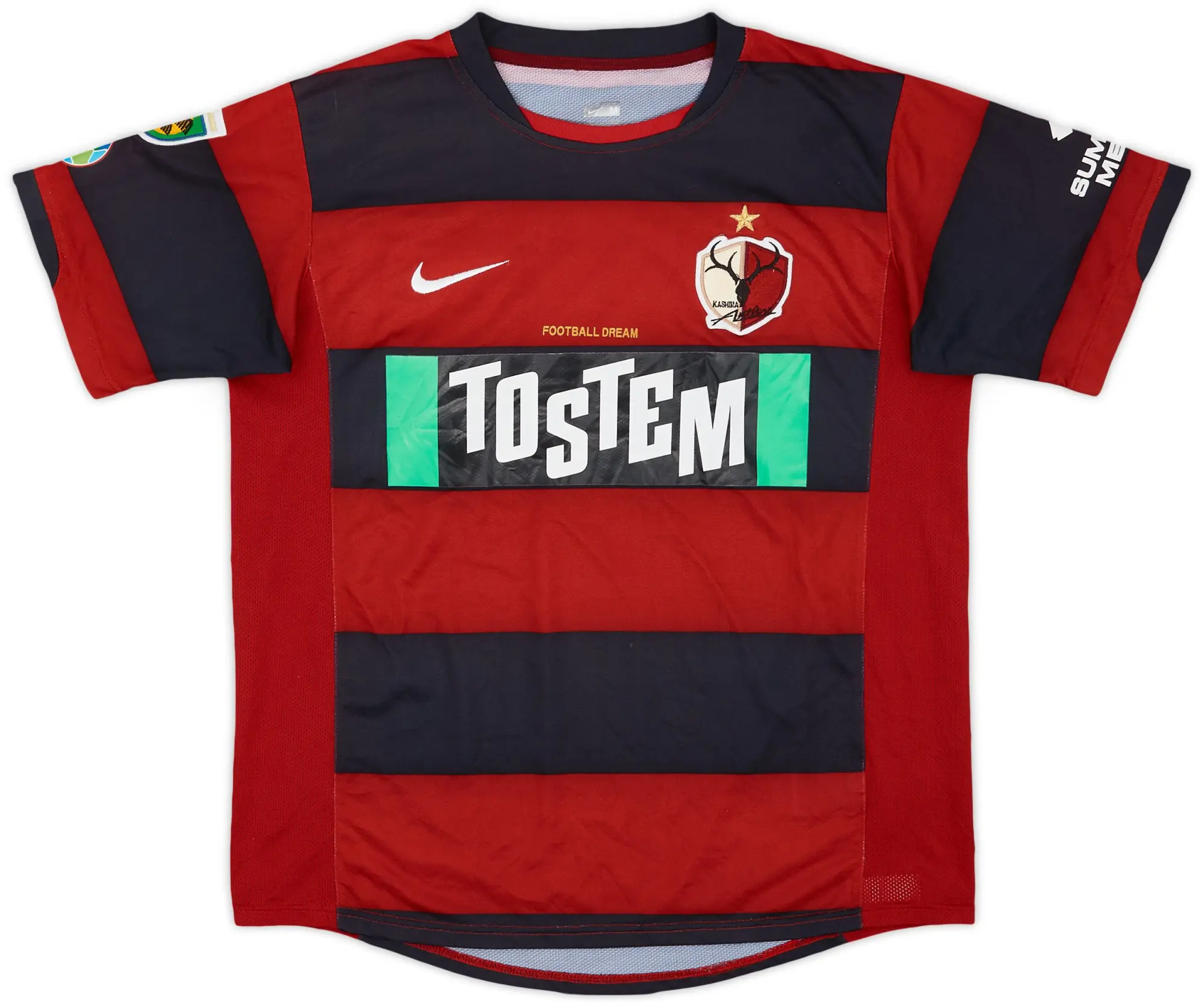 Nike 2008-09 Kashima Antlers Home Shirt - 8/10 - (M)