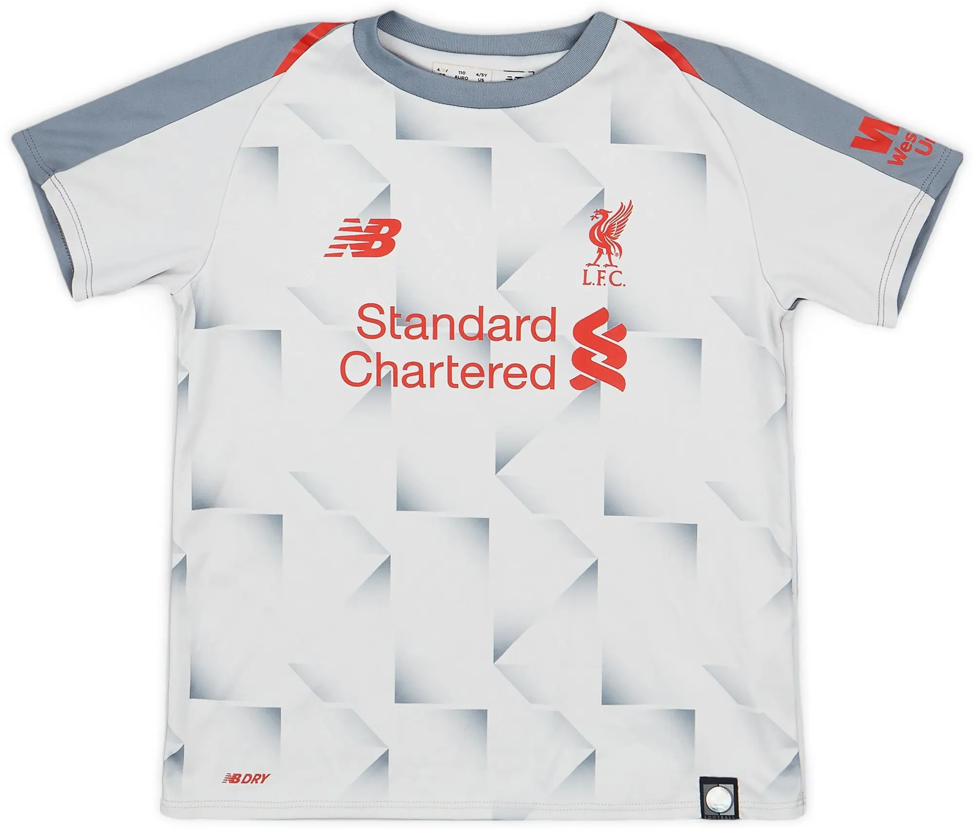 NewBalance 2018-19 Liverpool Third Shirt - 7/10 - (XS.Boys)