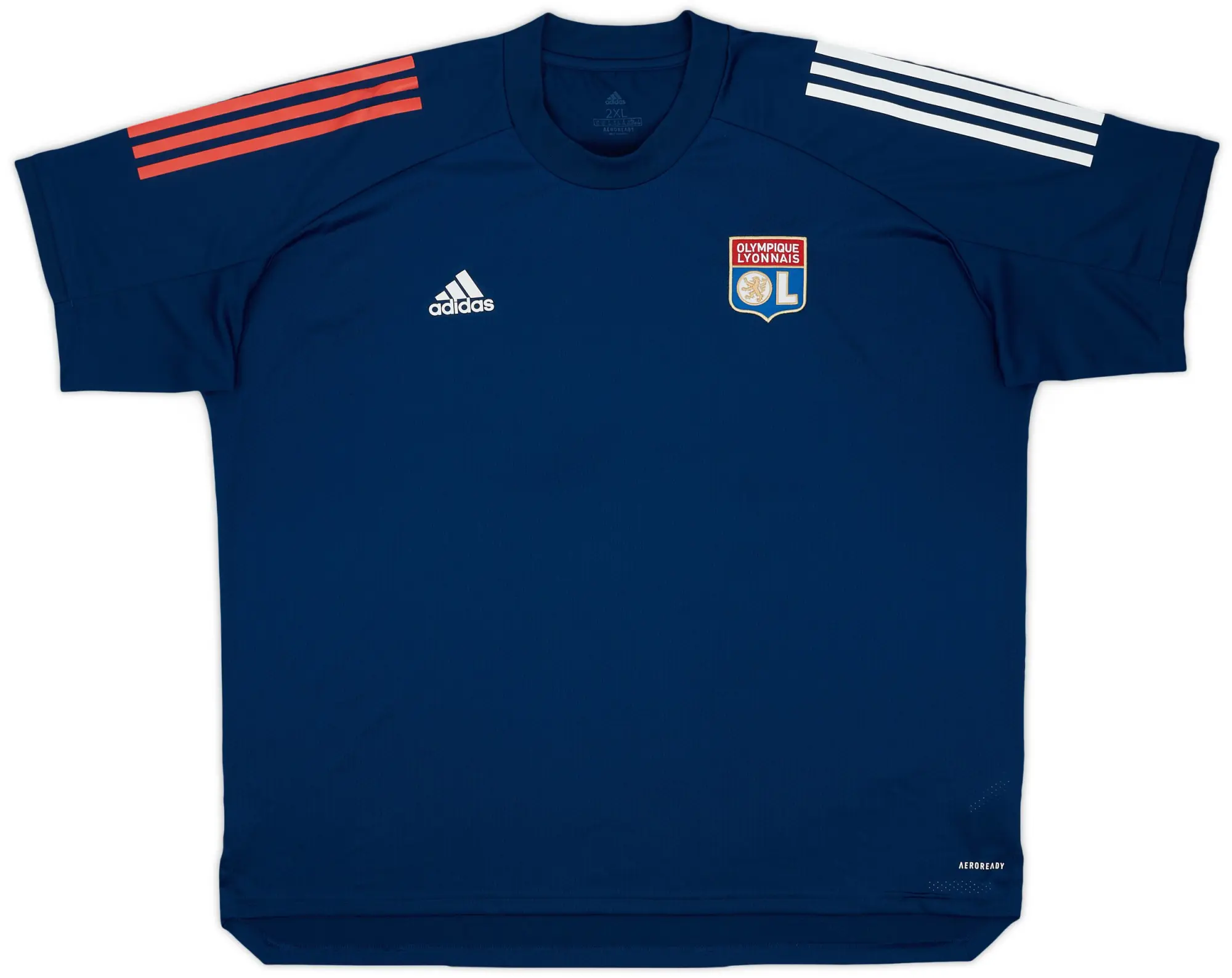 2020-21 Lyon adidas Training Shirt - 9/10 - (XXL)