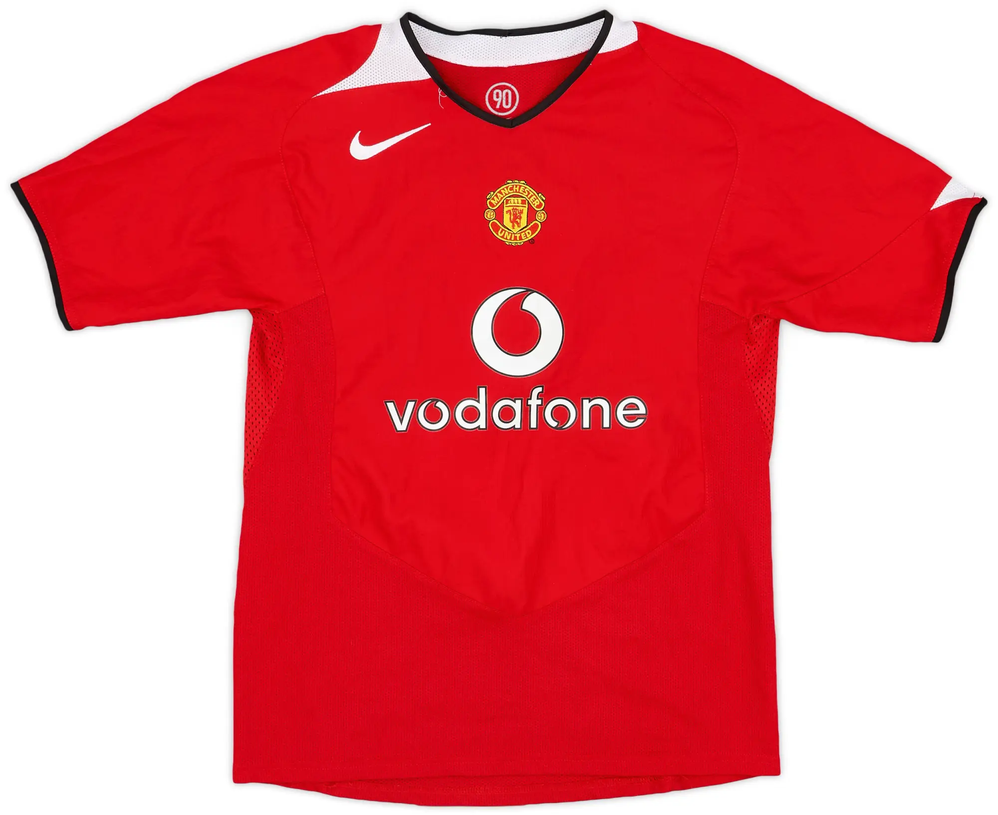 Nike 2004-06 Manchester United Home Shirt - 8/10 - (L.Boys)