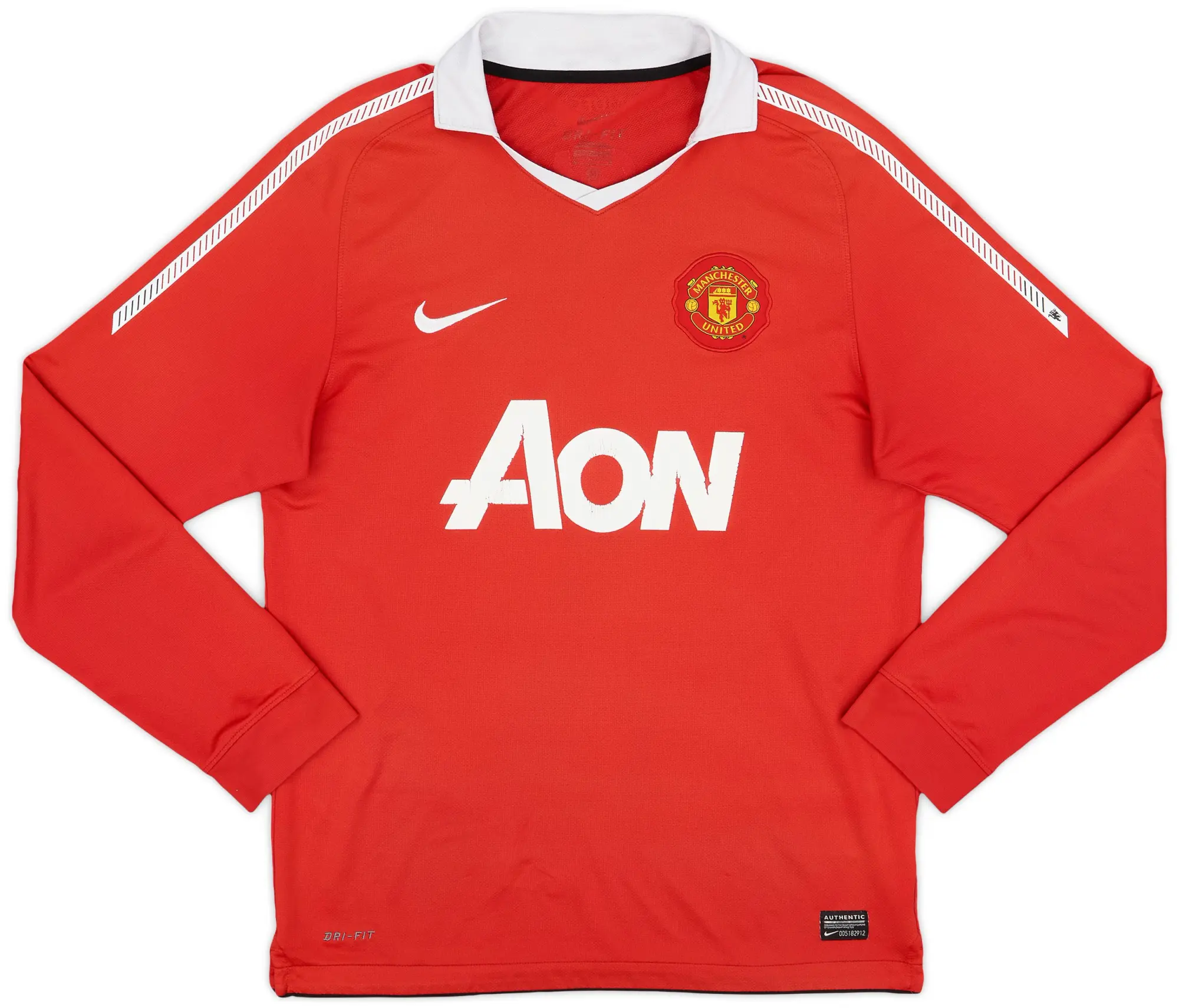 Nike 2010-11 Manchester United Home Shirt - 9/10 - (Women's S)