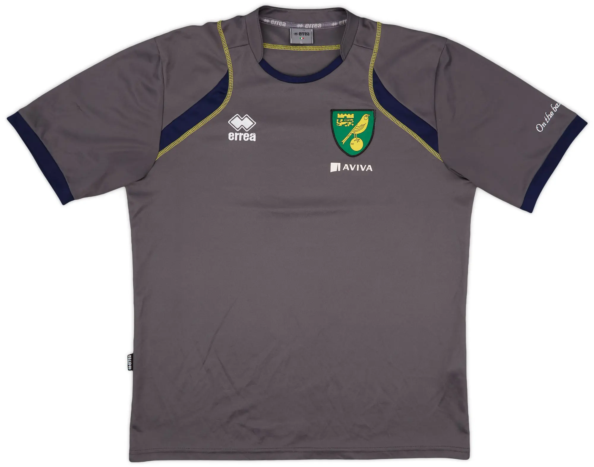 2011-12 Norwich Errea Training Shirt - 8/10 - (L)