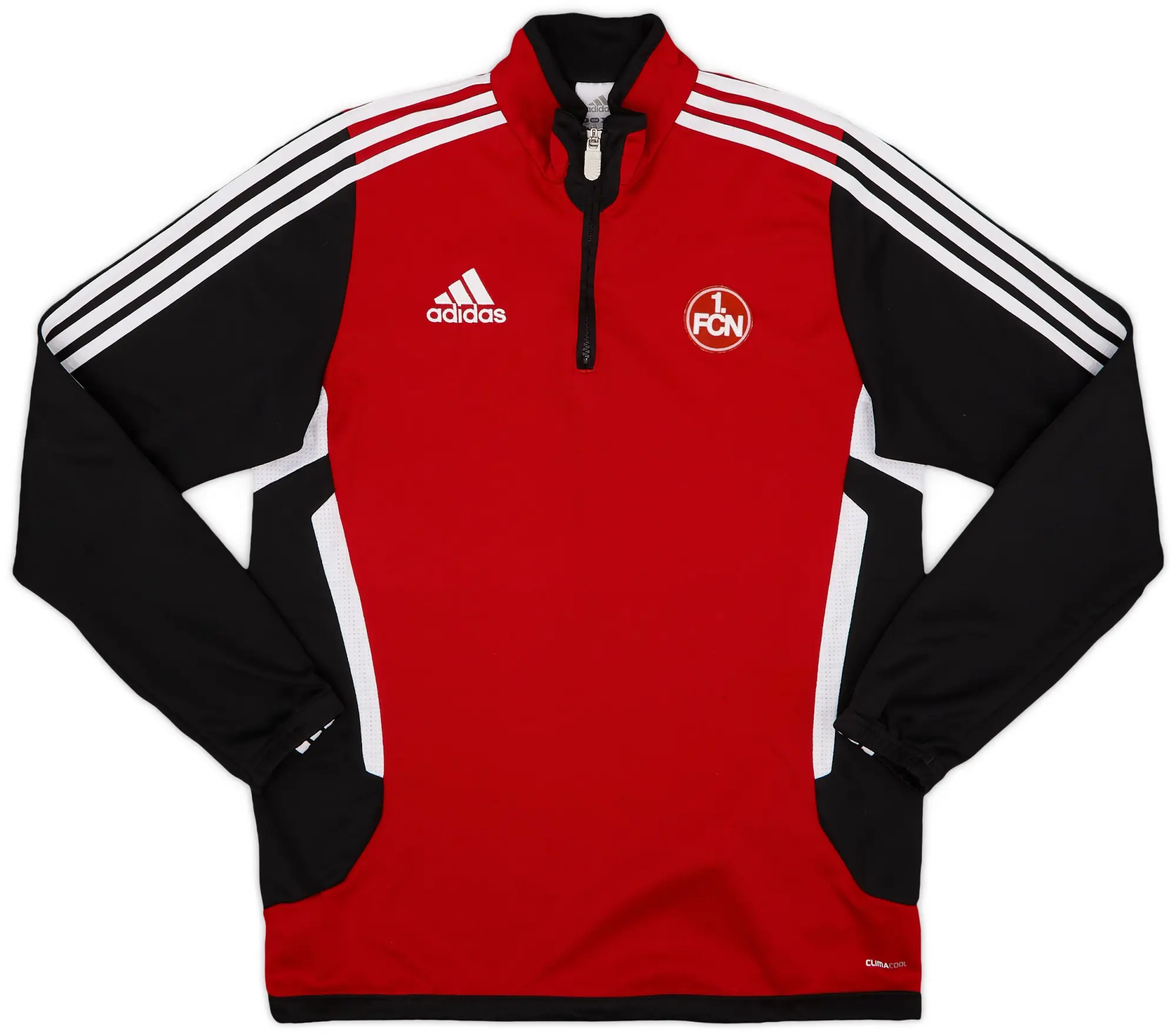 2011-12 Nurnberg adidas 1/4 Zip Drill Top - 8/10 - (XL.Boys)