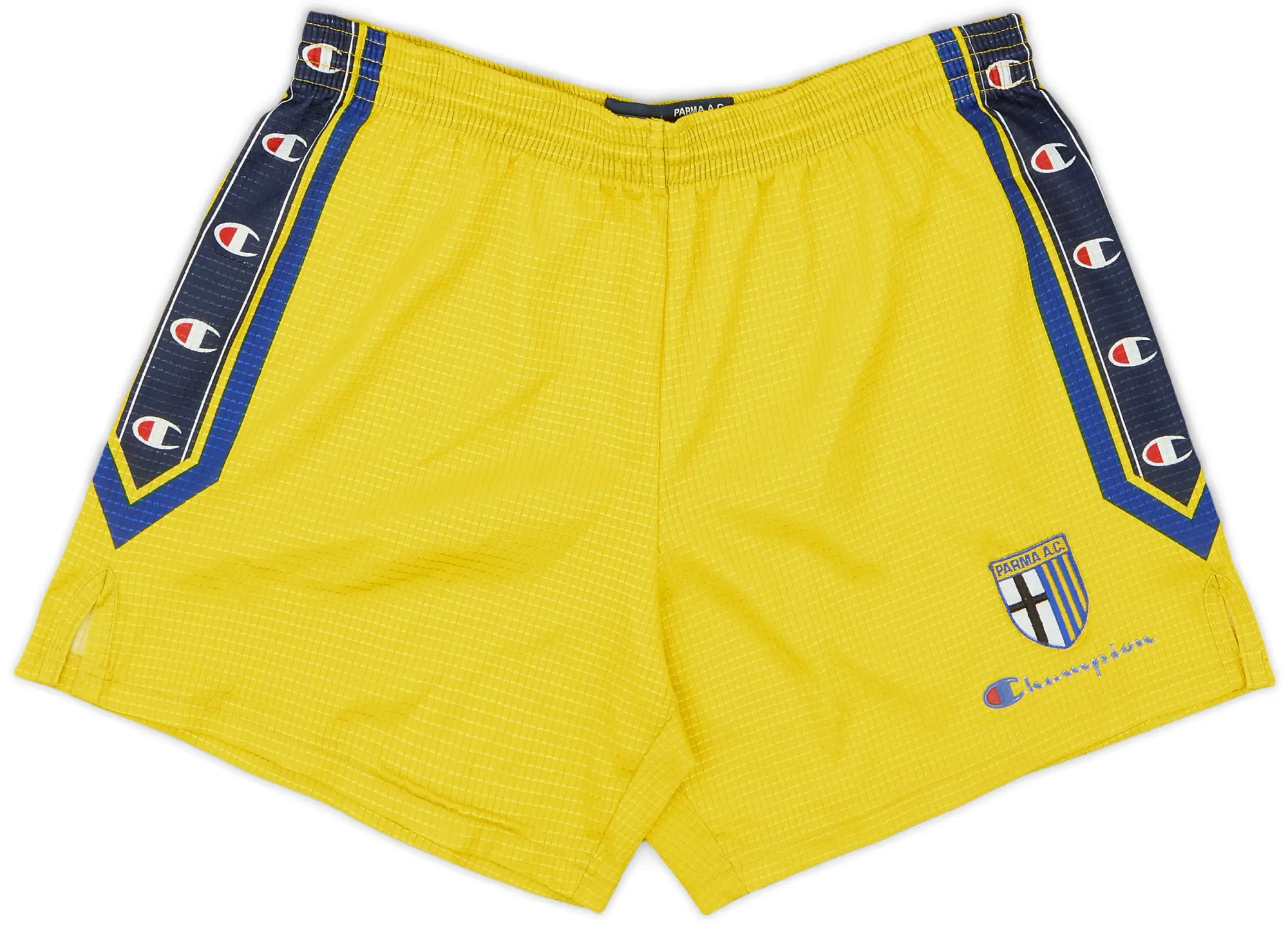 Champion 1999-00 Parma Home Shorts - 8/10 - (S)