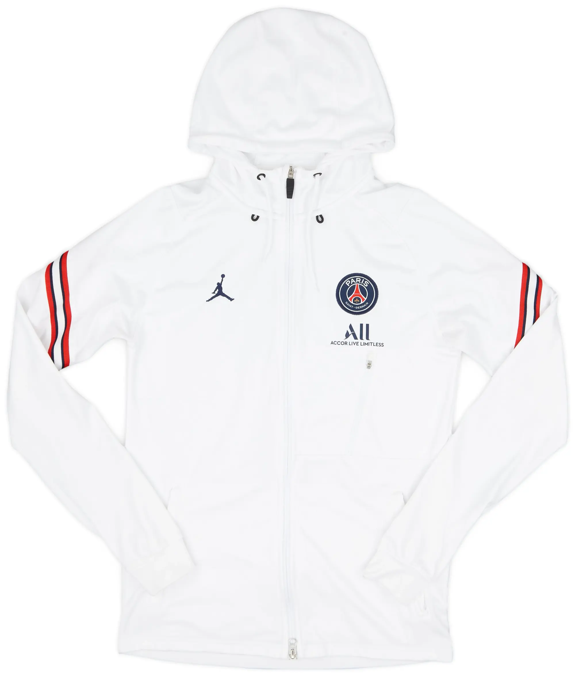 Nike 2021-22 Paris Saint-Germain Jordan Hooded Track Jacket - 9/10 - (S)