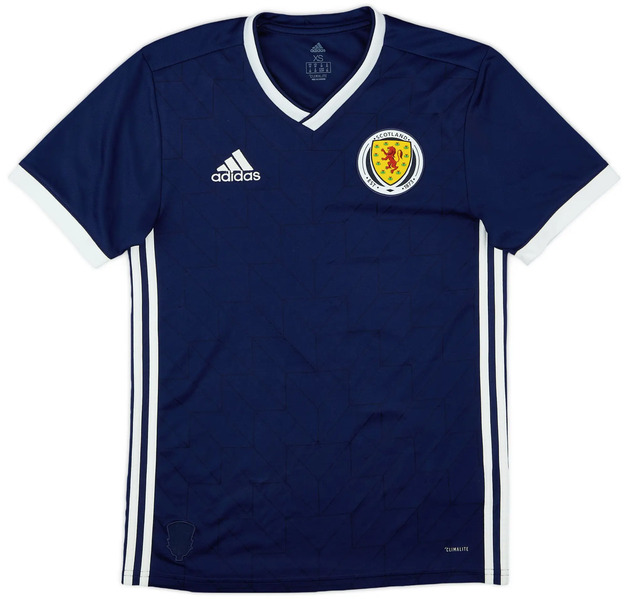 adidas 2017-19 Scotland Home Shirt - 8/10 - (XS)