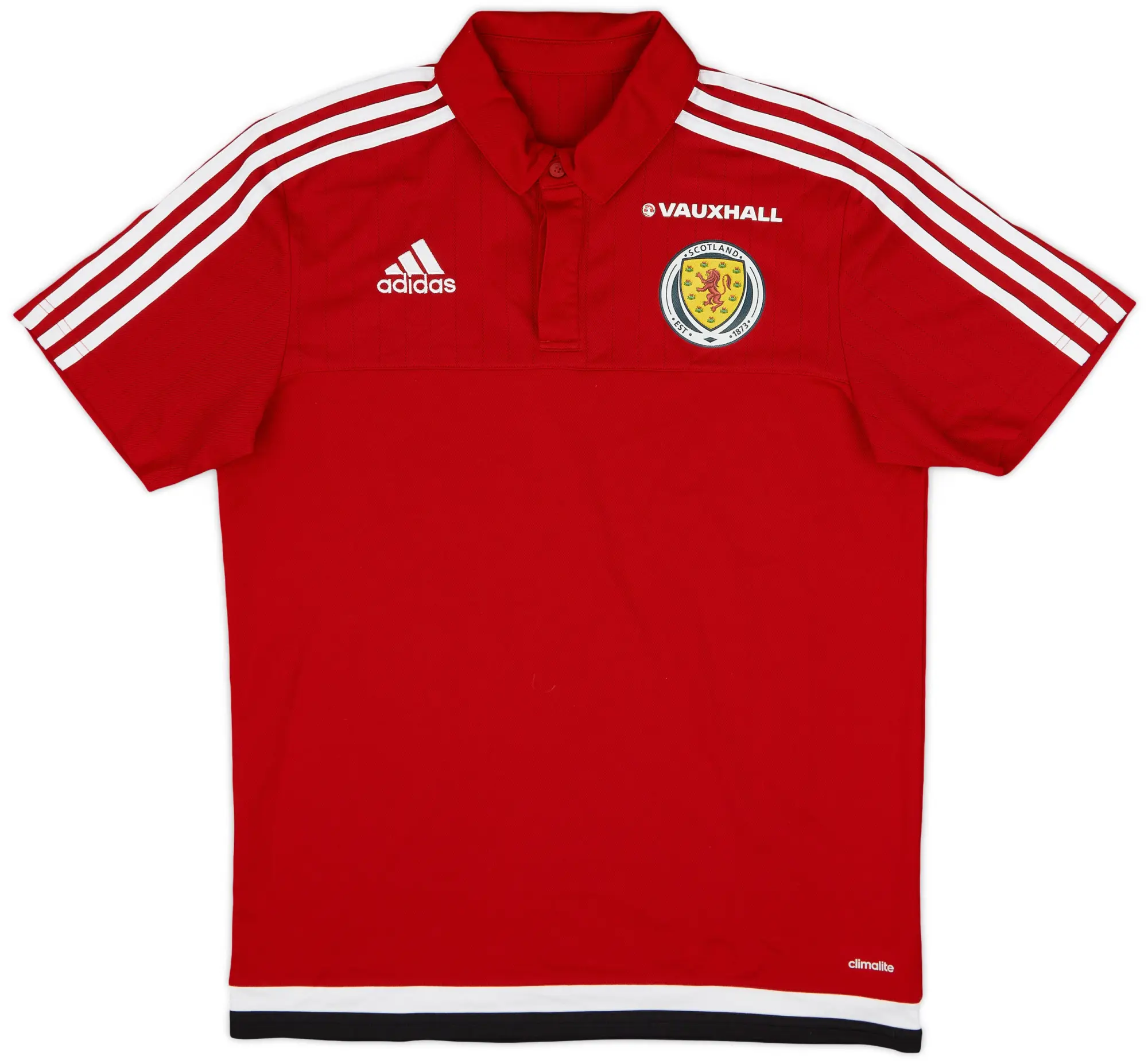 2015-16 Scotland adidas Polo Shirt - 9/10 - (M)