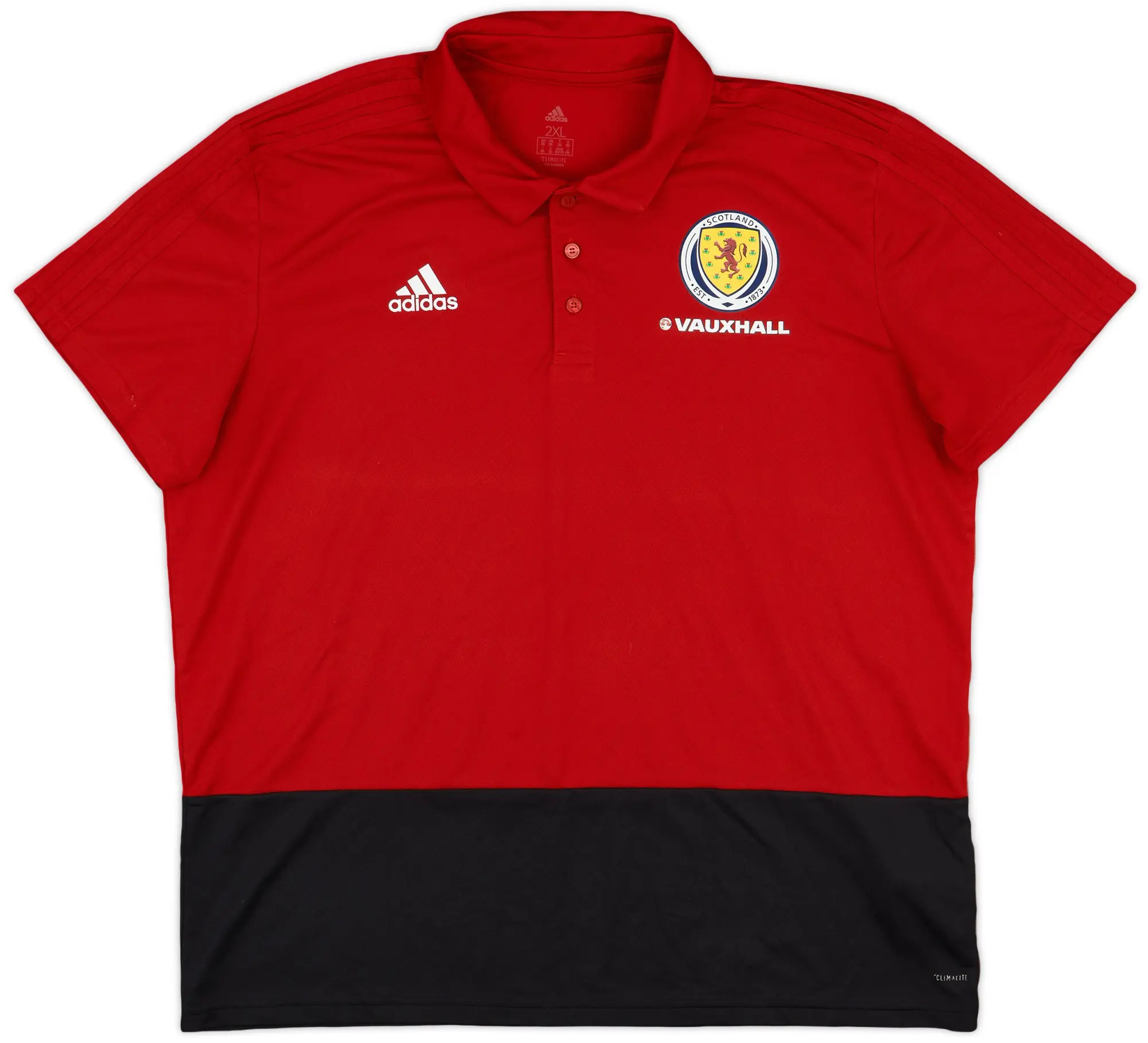 2017-18 Scotland adidas Polo Shirt - 8/10 - (XXL)