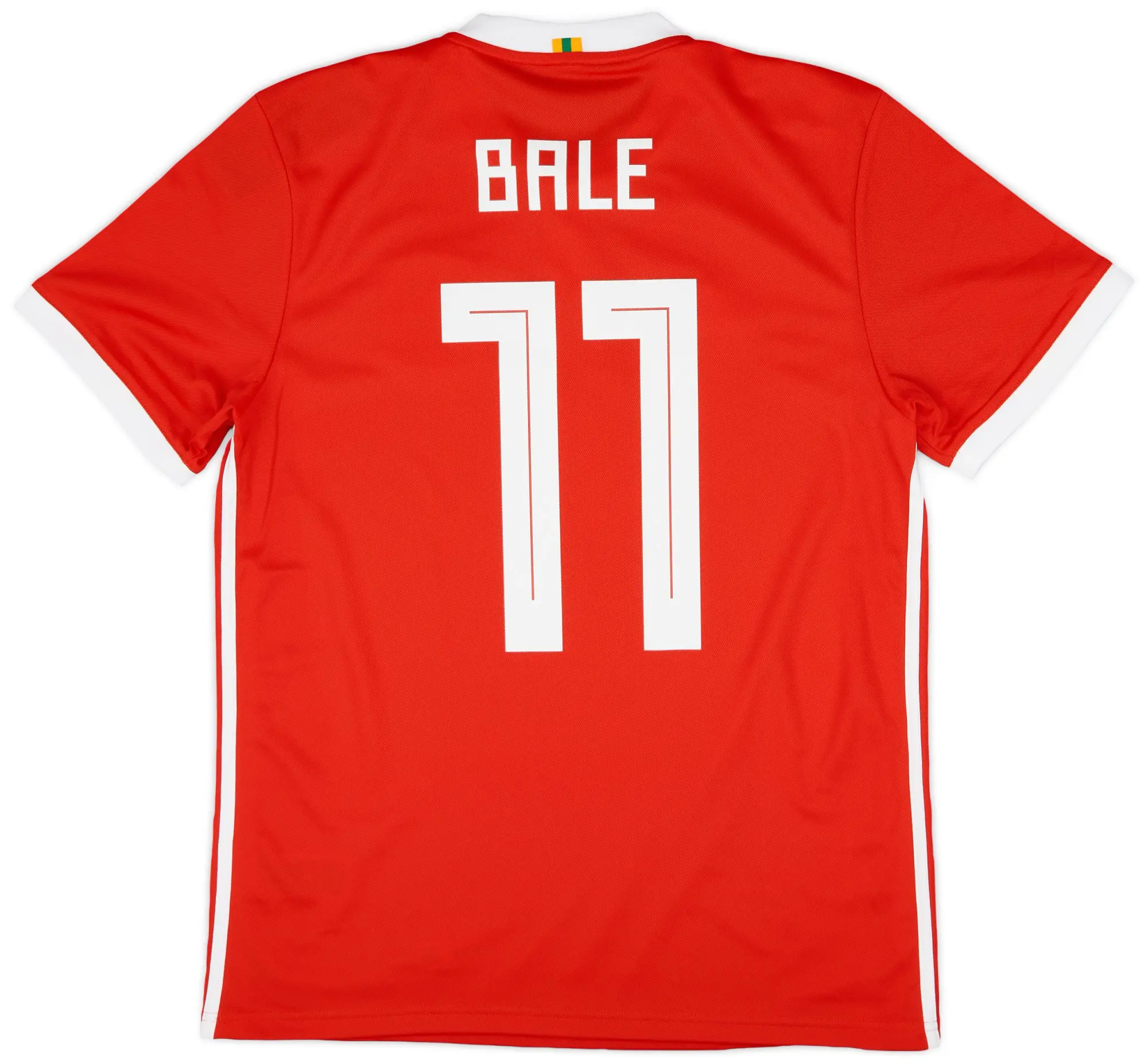 adidas 2018-19 Wales Home Shirt Bale #11 (M)