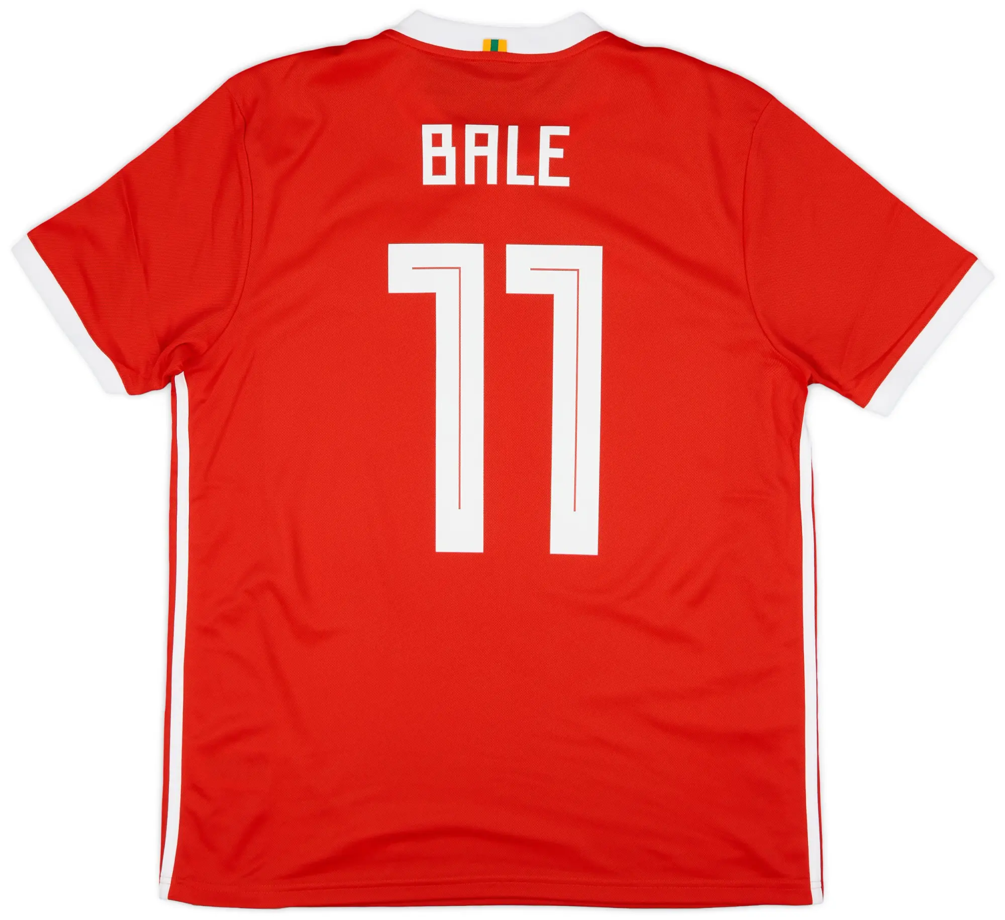 adidas 2018-19 Wales Home Shirt Bale #11 (L)