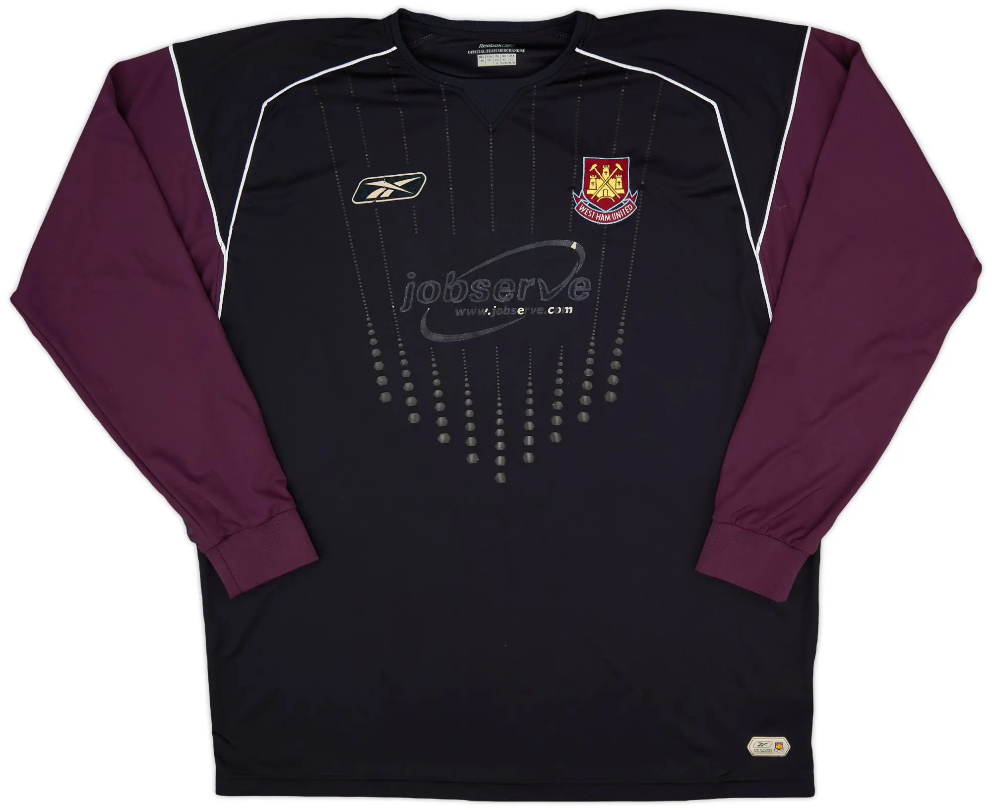 Reebok 2005-07 West Ham GK Shirt - 4/10 - (XL)