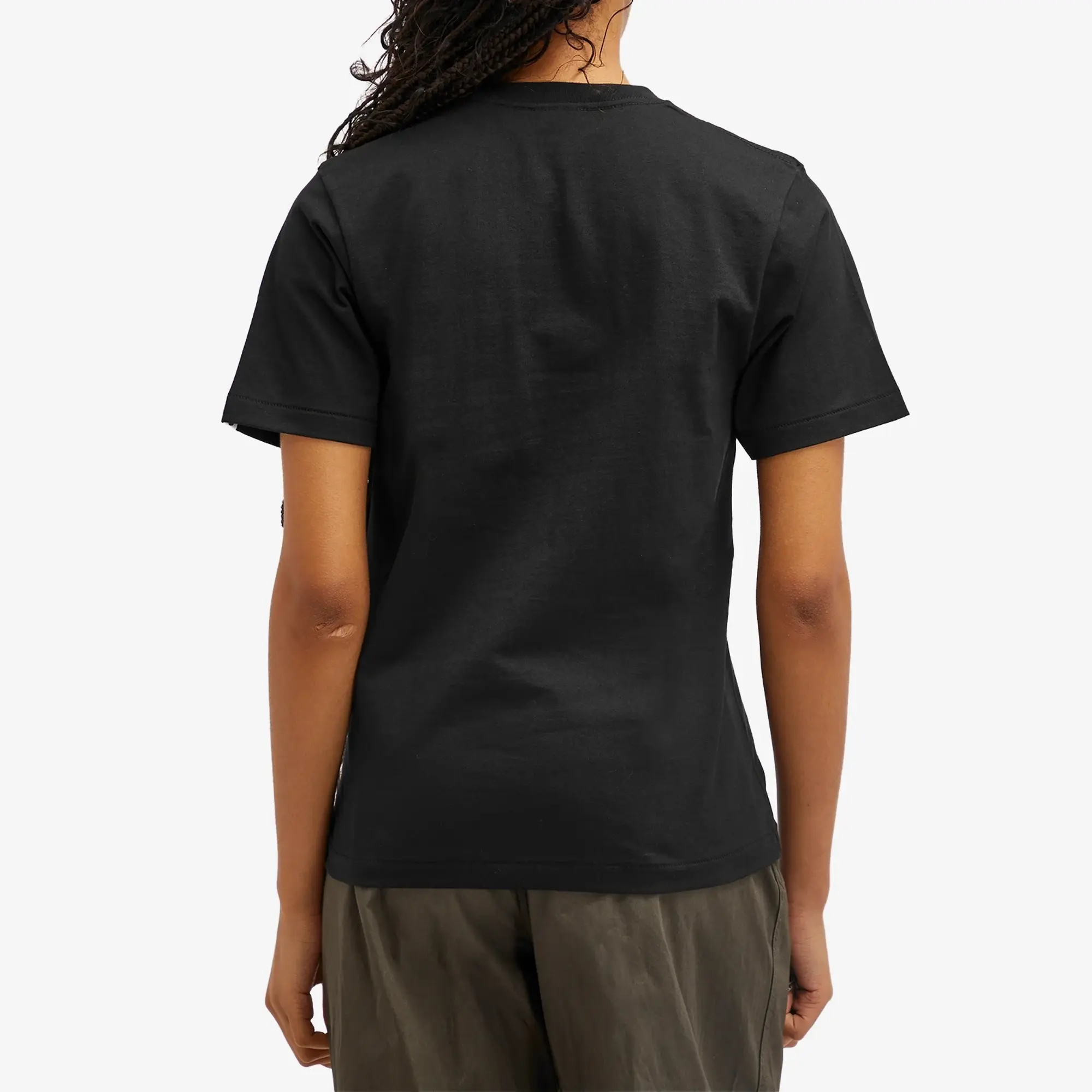 A Bathing Ape Women's ABC Camo College Tee Black X Pink