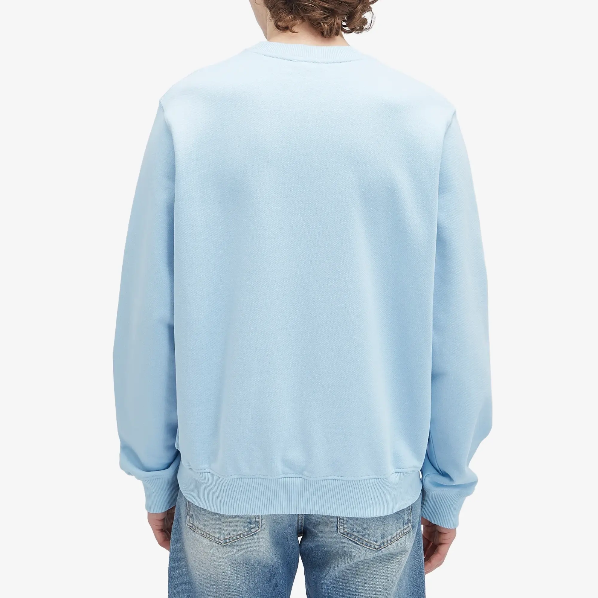 Casablanca Men's Tennis Icon Crew Sweat Blue