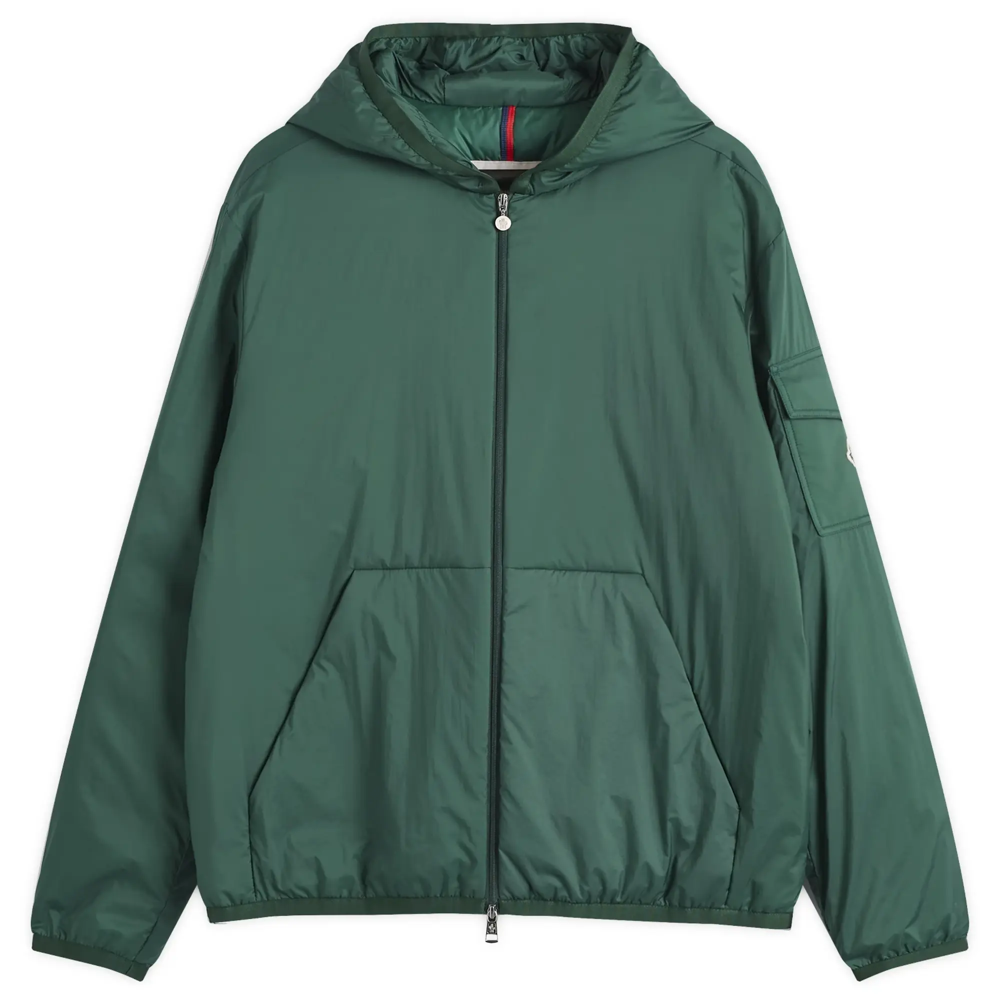 Moncler Men's Recycled Longue Saison Opaque Monteynard Jacket Green