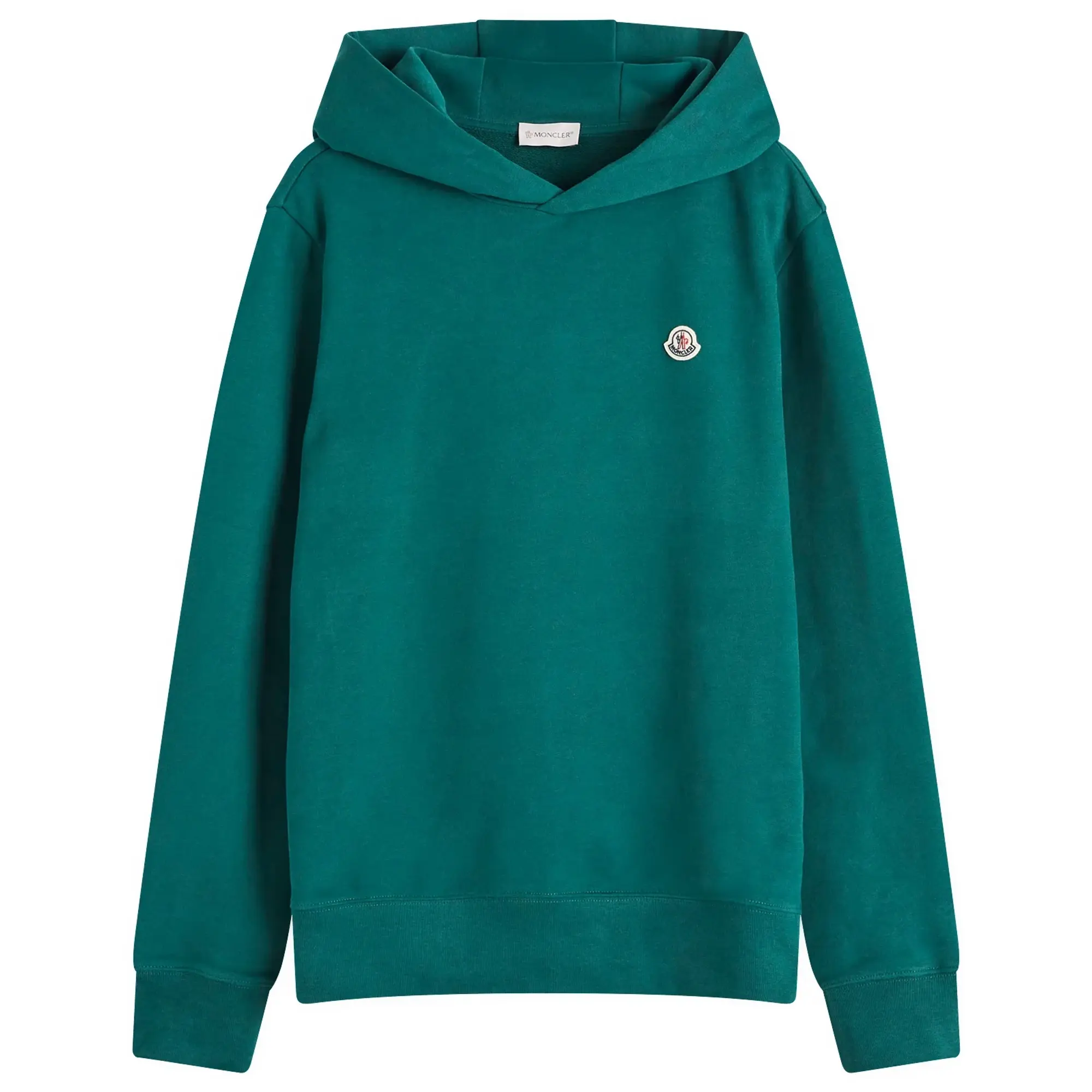 Moncler Men's Emerized Fleece Hoodie Sweater Green