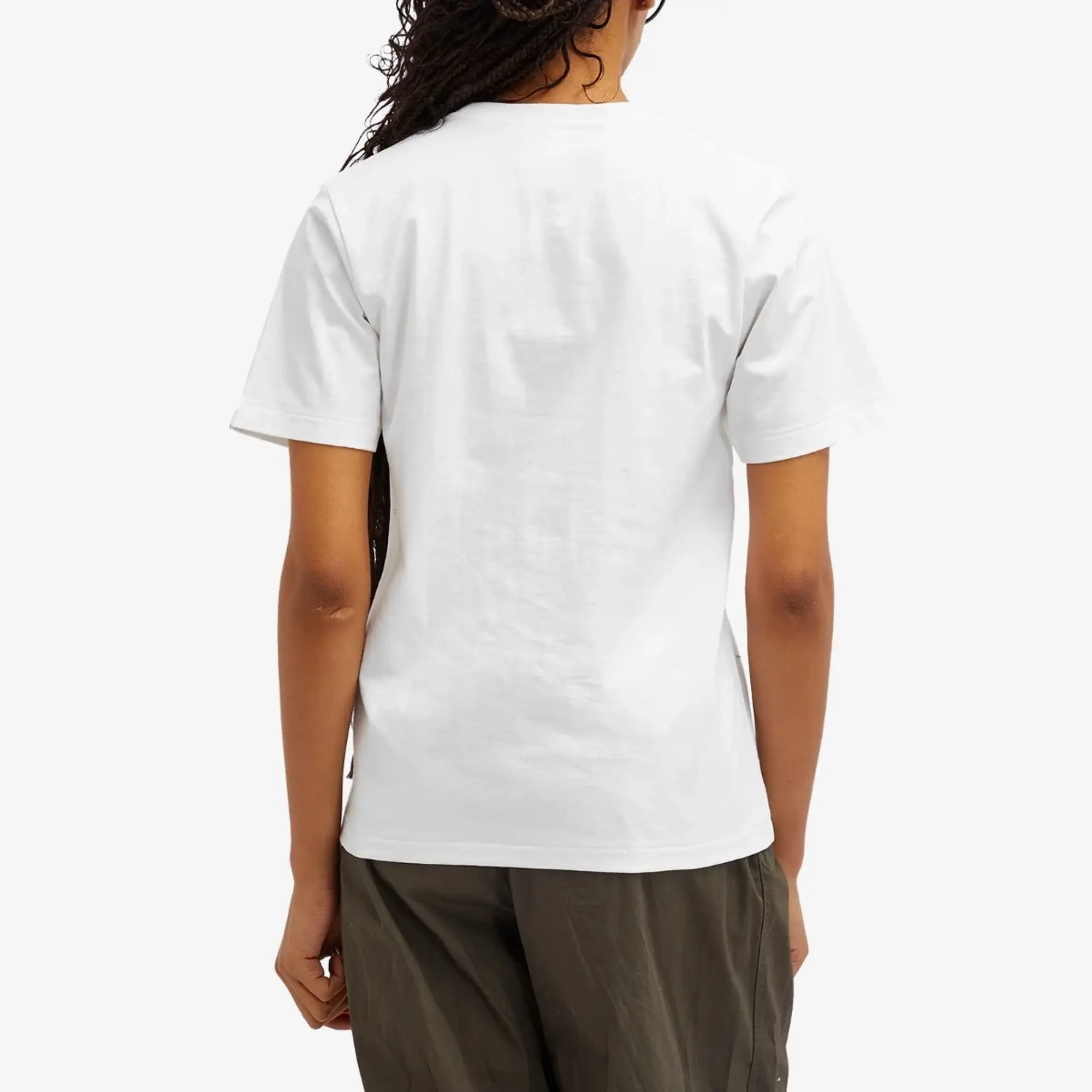 A Bathing Ape Women's College Tee White