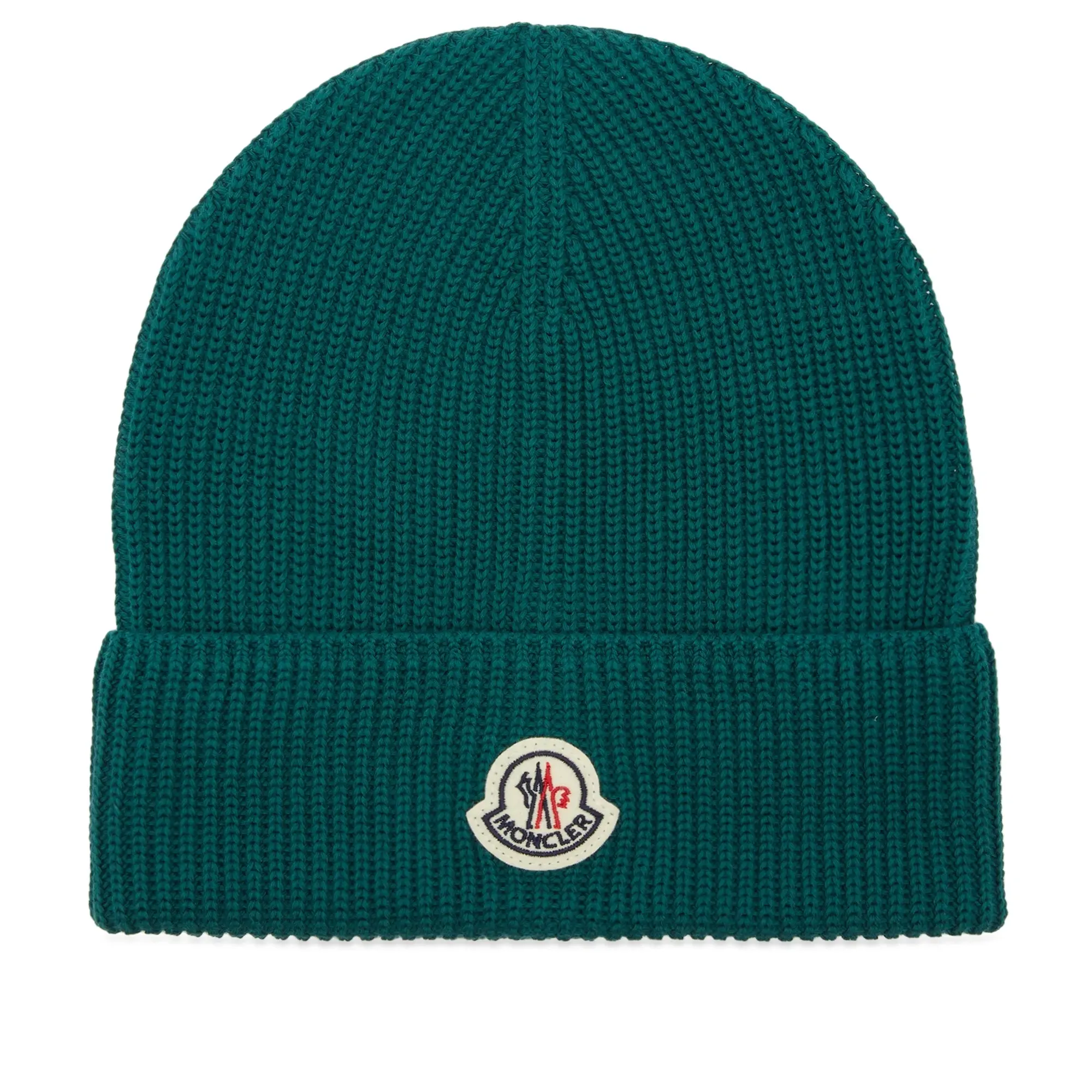 Moncler Men's Cotton Yarn Hat Green