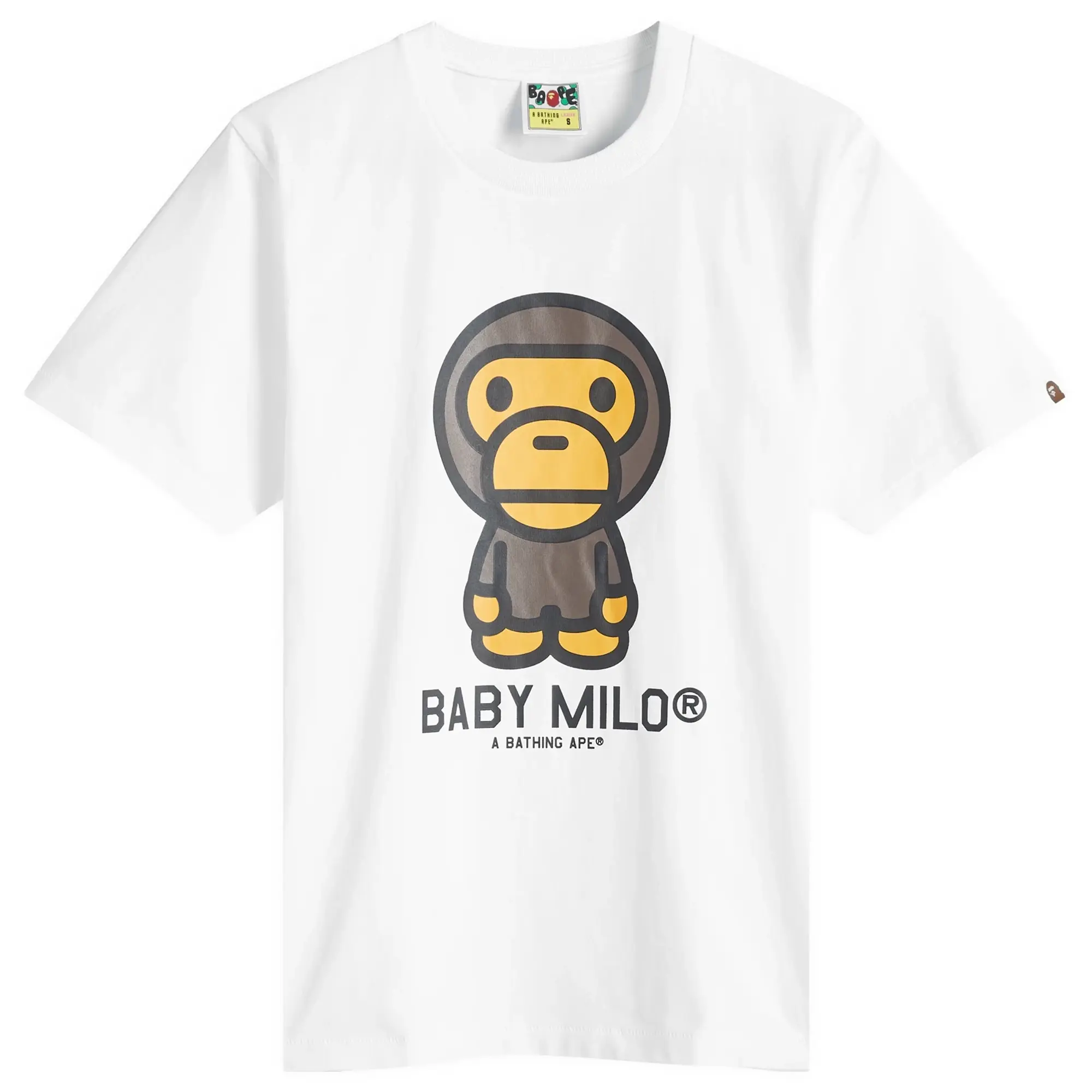 A Bathing Ape Women's Baby Milo Tee White