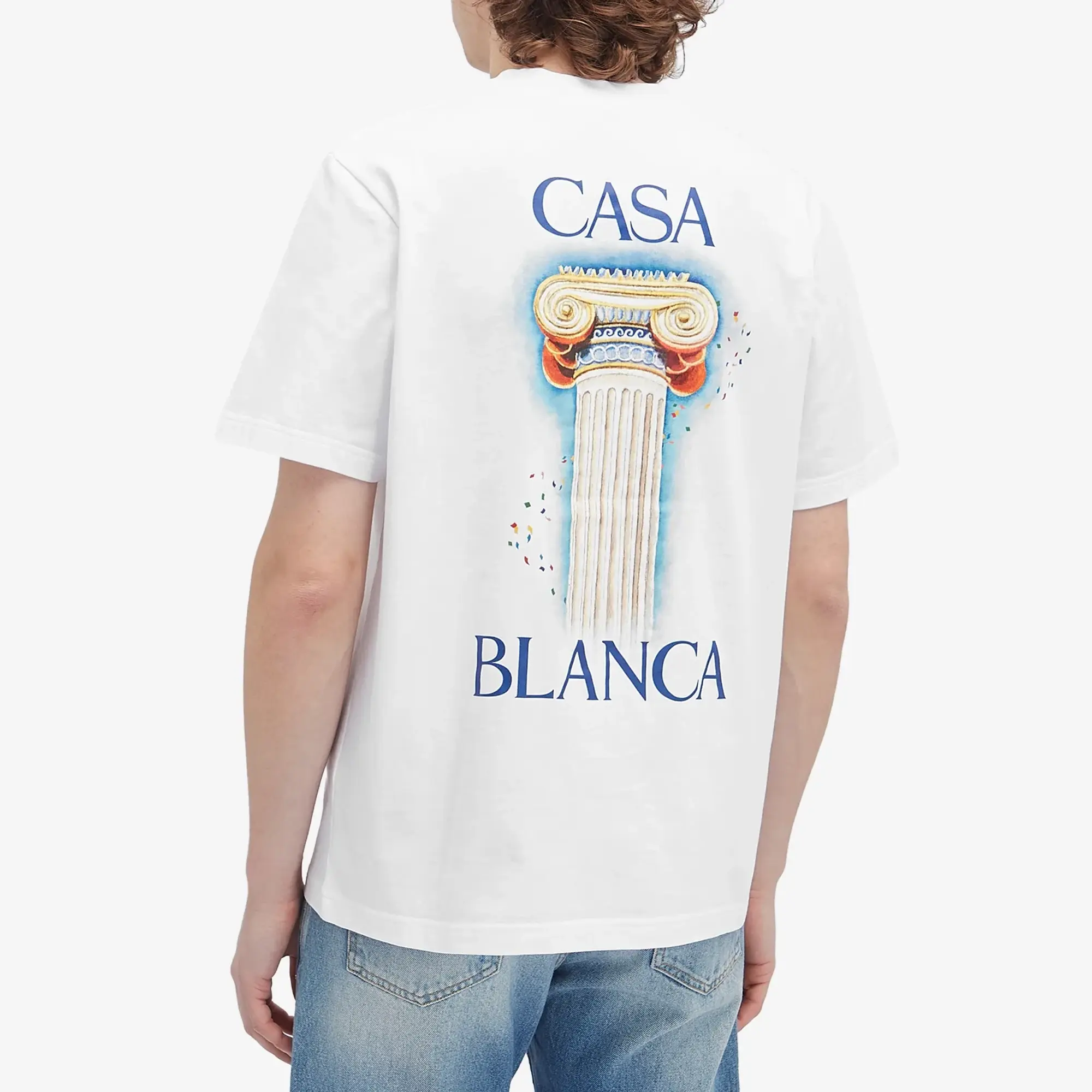 Casablanca Men's La Colomne T-Shirt