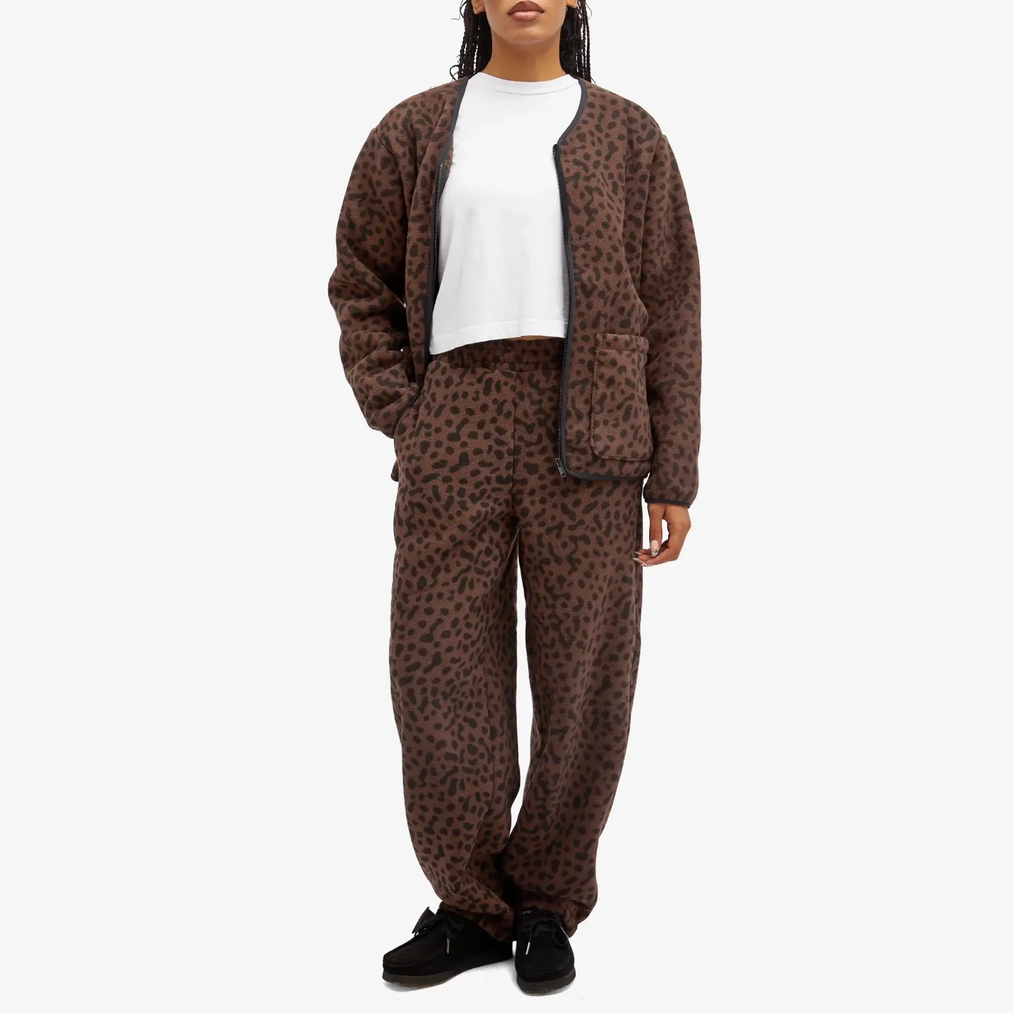 Obey Women's Dottie Pant Java Brown Multi