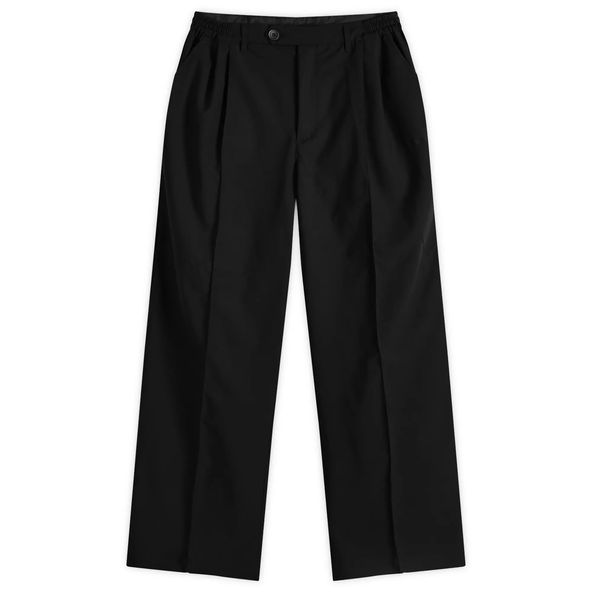 MKI Men's Wide Fit Suit Pants Black