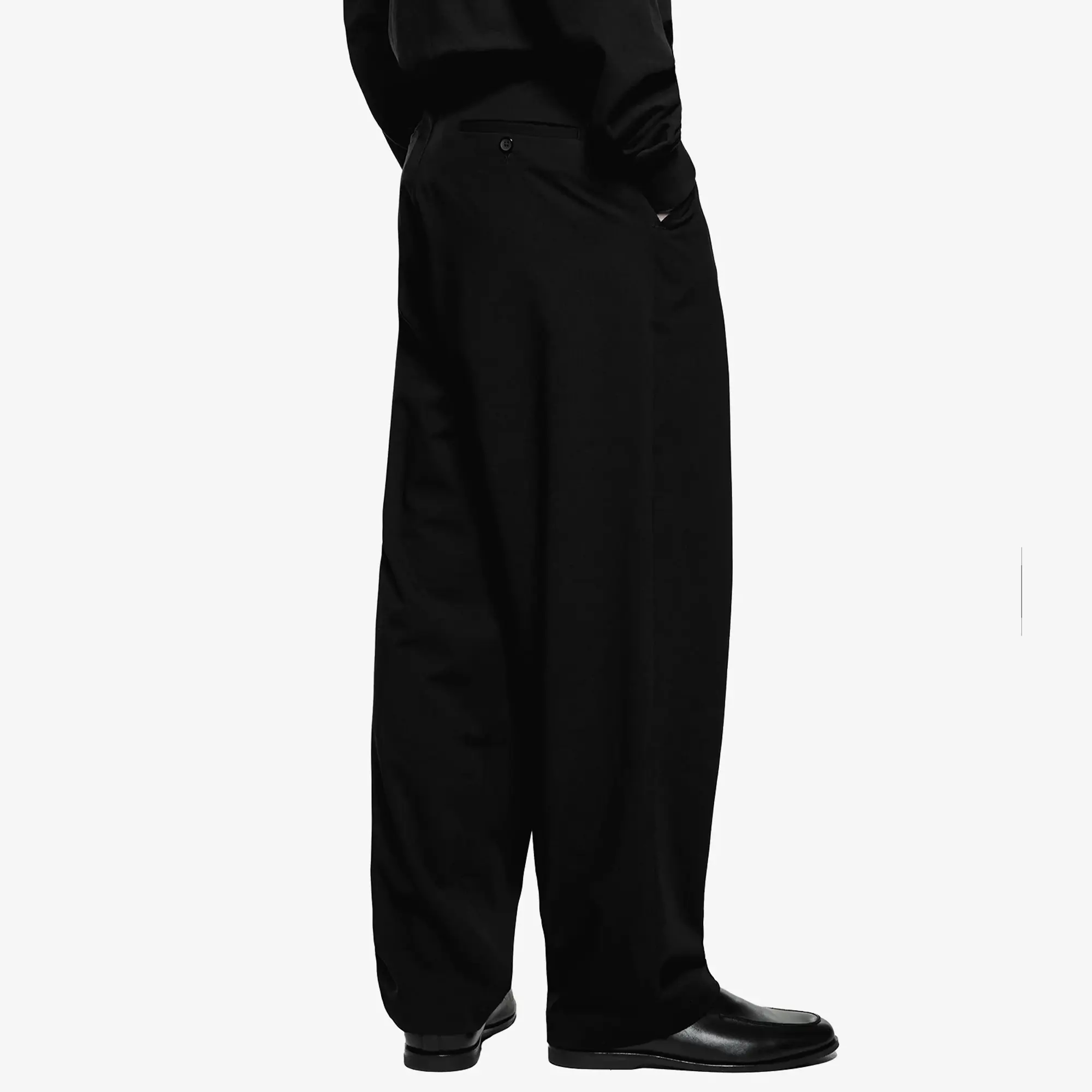 MKI Men's Wide Fit Suit Pants Black