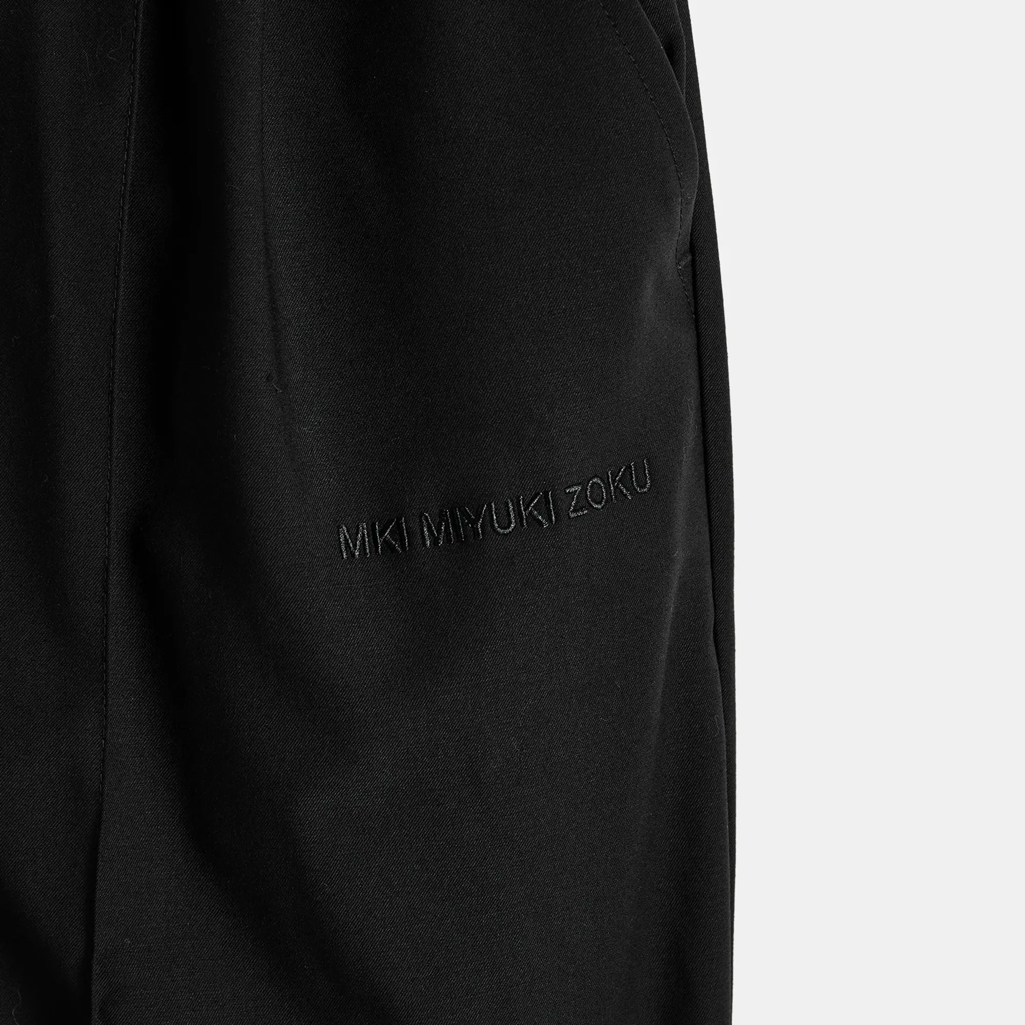 MKI Men's Wide Fit Suit Pants Black