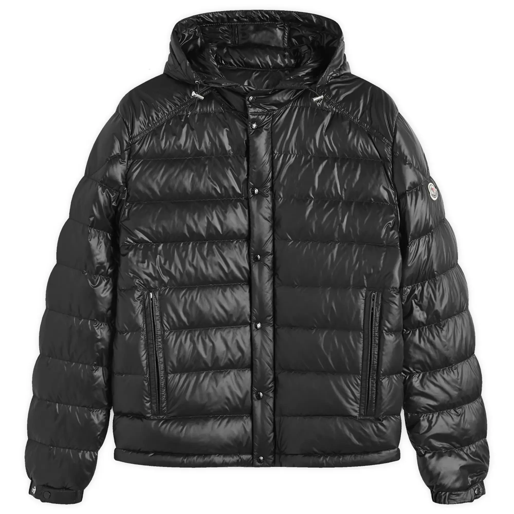 Moncler Men's Nylon Extra Legere Gliere Jacket Black