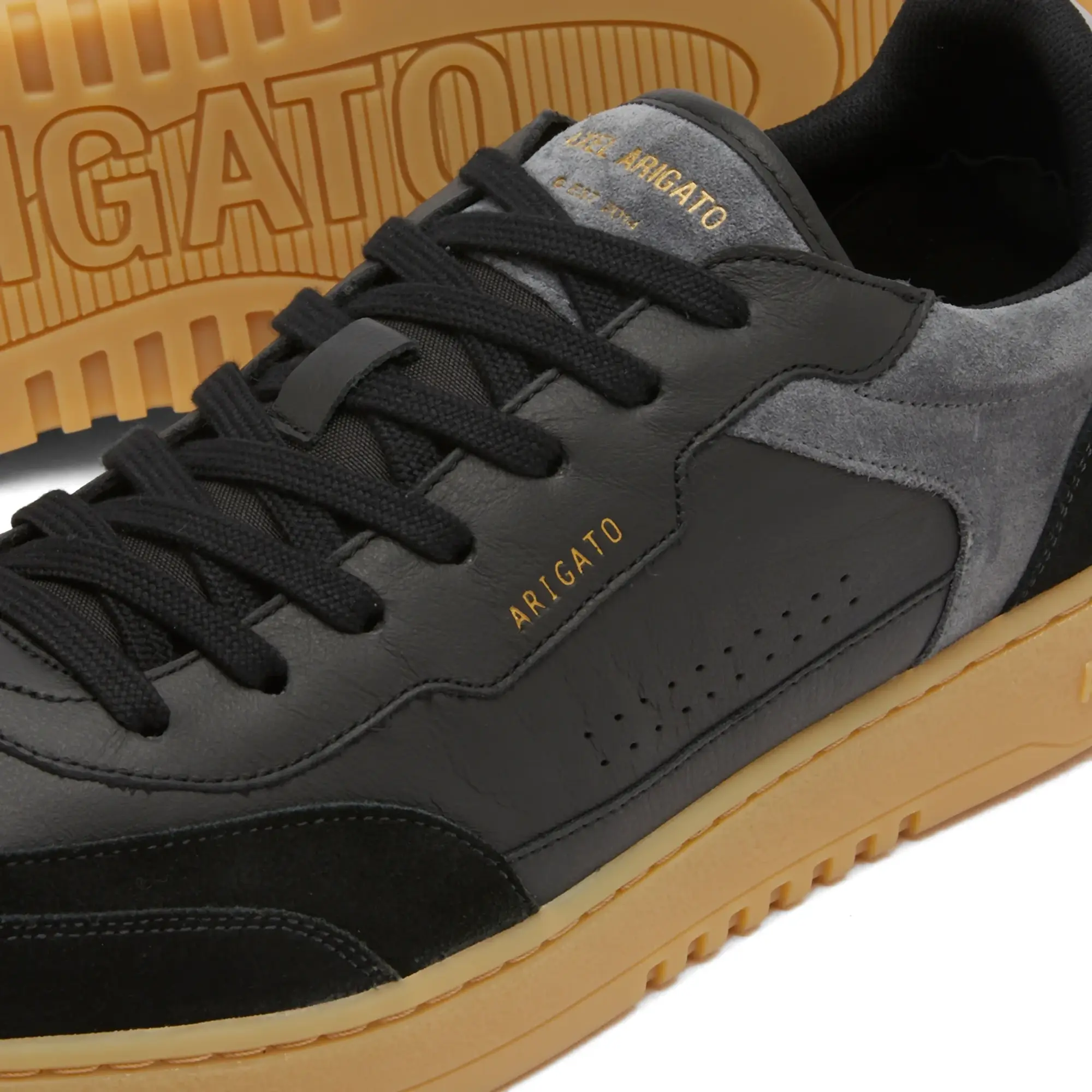 Axel Arigato Men's Dice T-Toe Sneaker Black/Gum