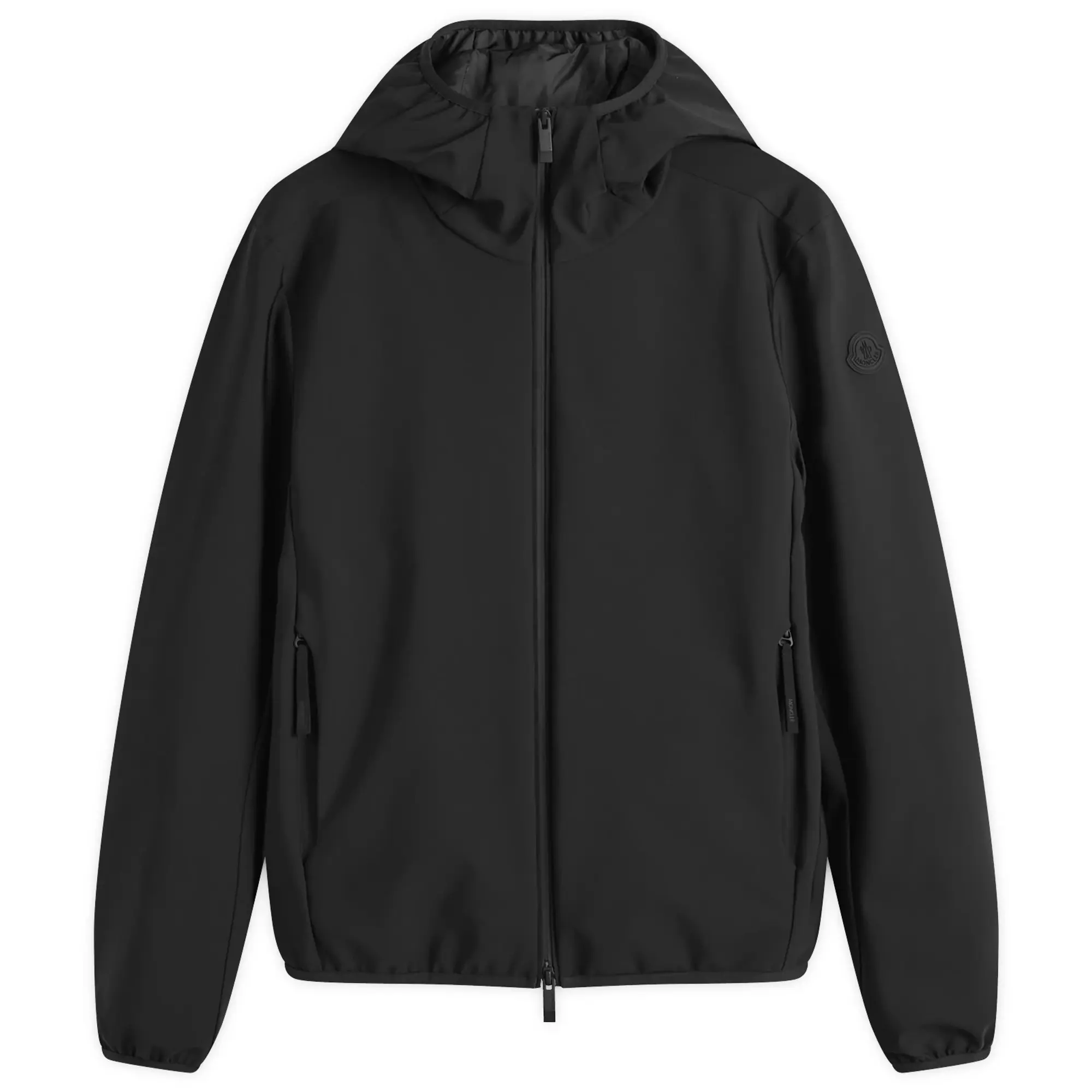 Moncler Men's Soft Shell Leger Chalves Jacket Black