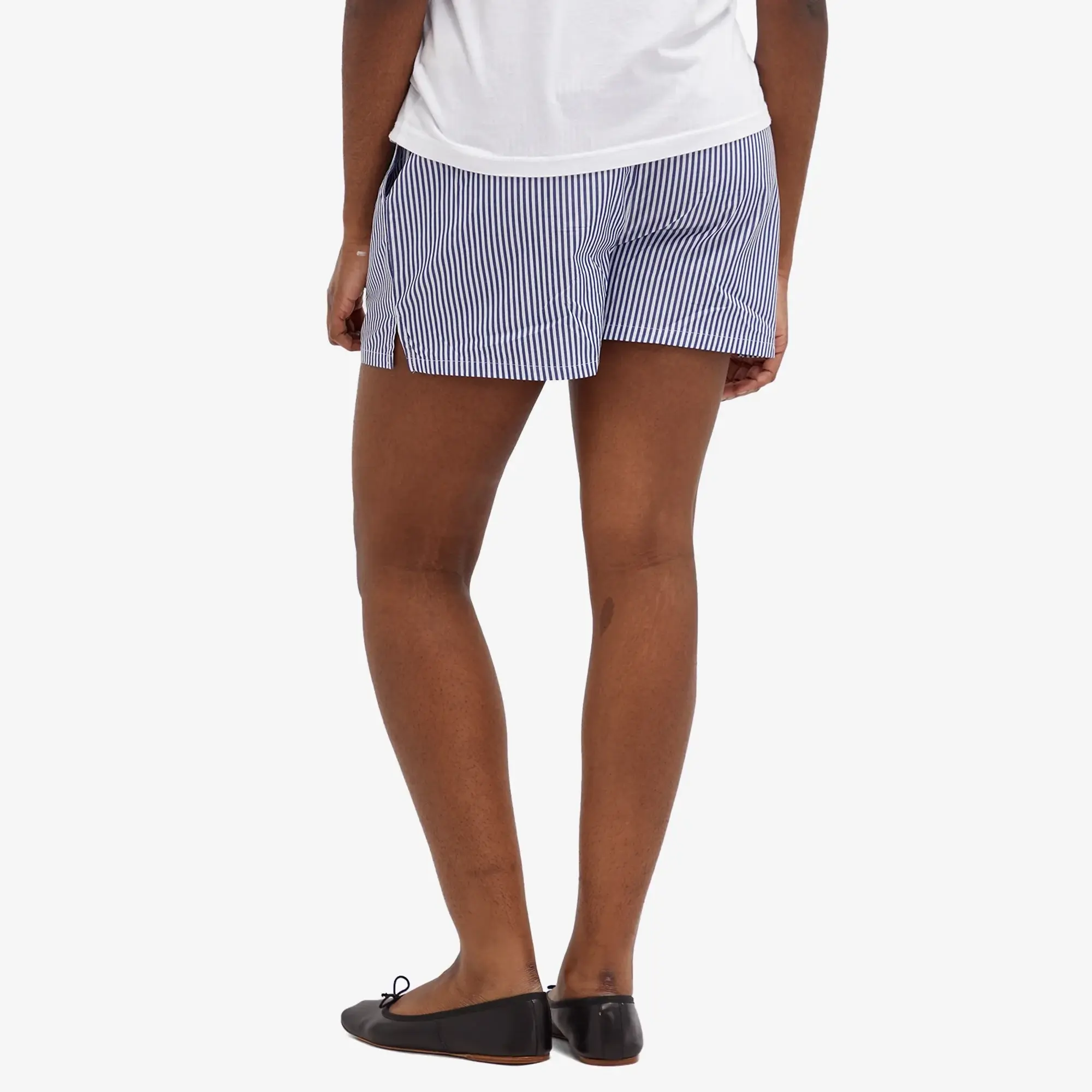 DONNI. Women's Stripe Pop Boxer Navy Stripe