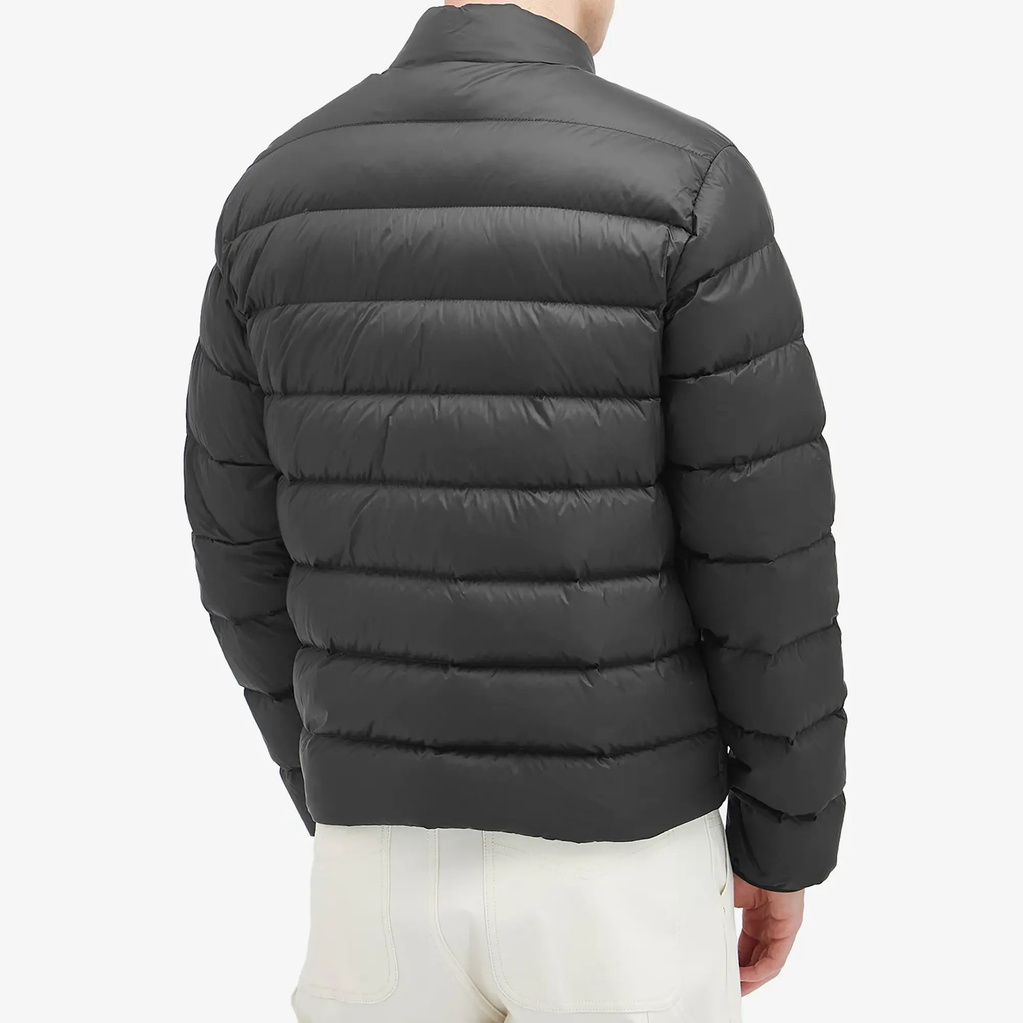 Moncler Men's Lightweight Recycled Nylon Charvin Jacket Black