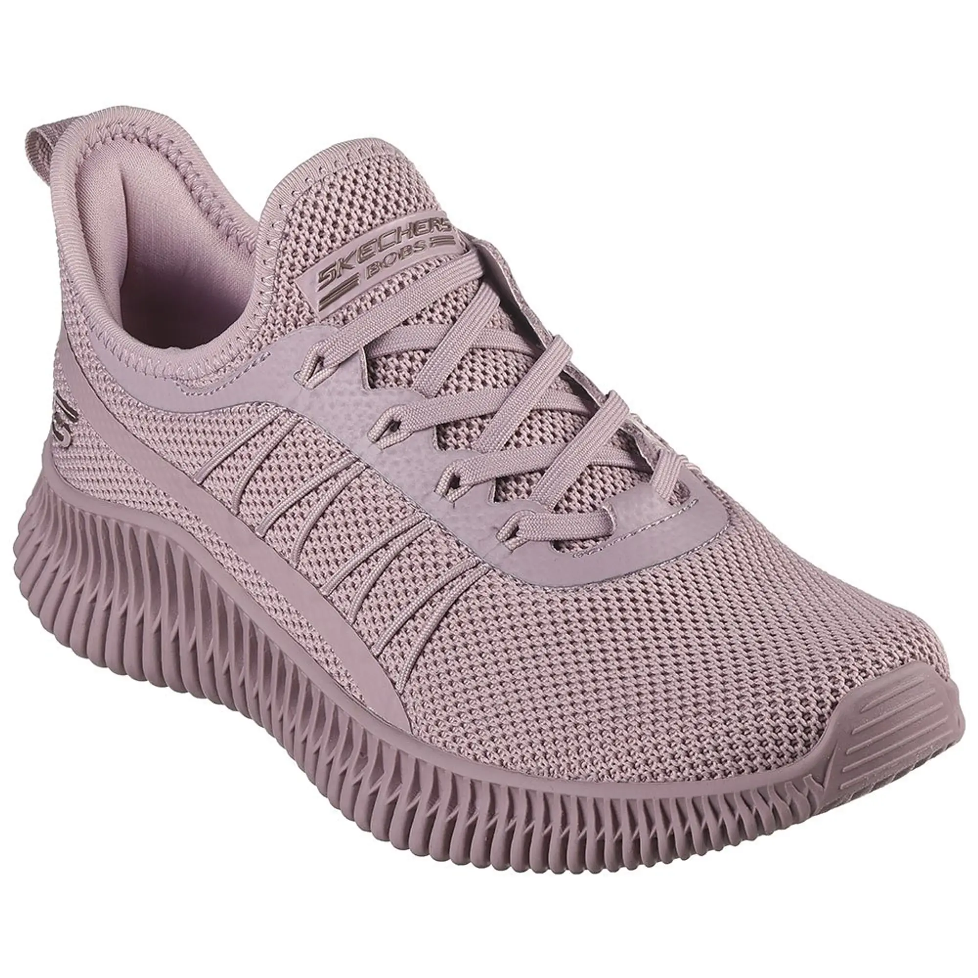 Skechers Women's BOBS Sport Geo - New Aesthetics Sneaker in Rose