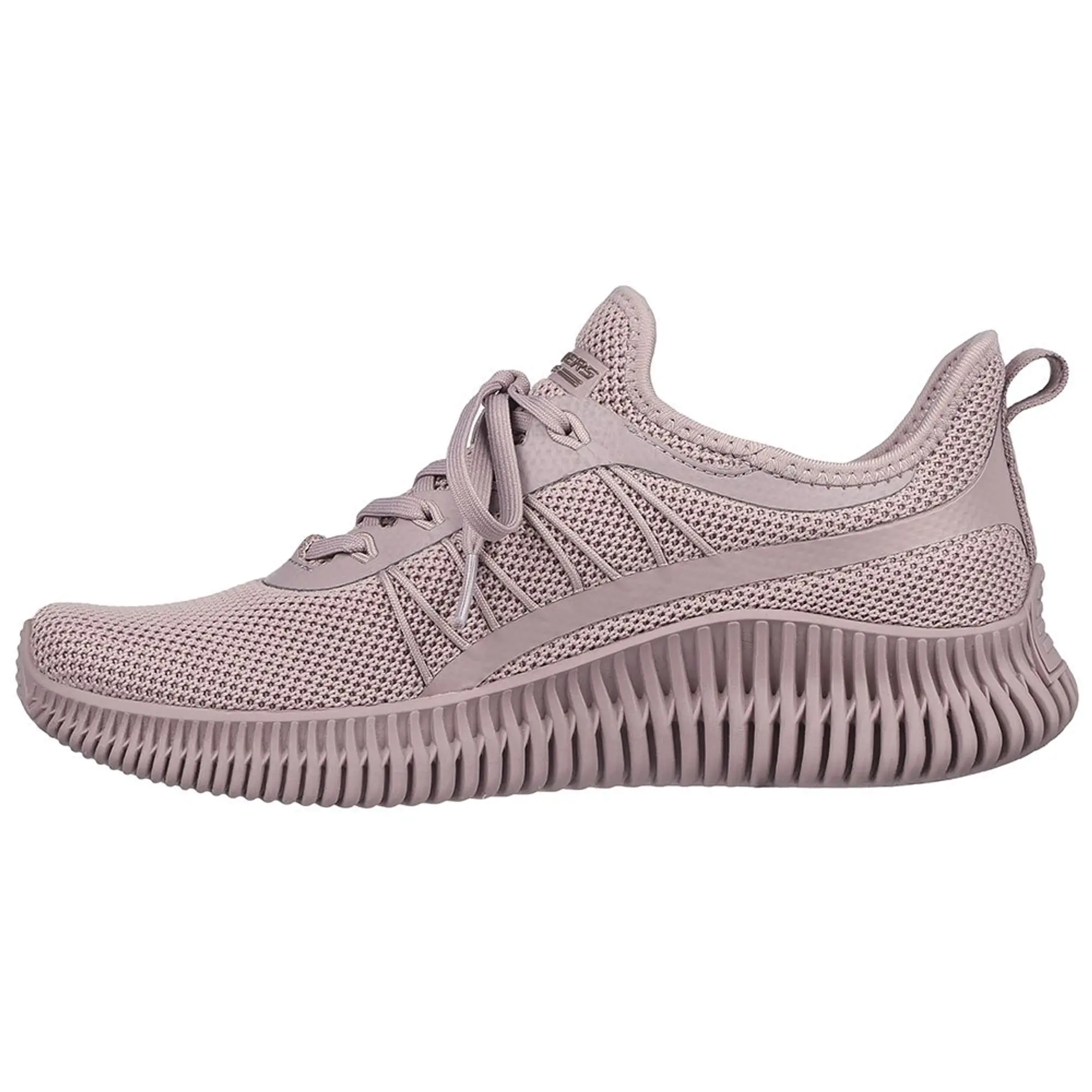 Skechers Women's BOBS Sport Geo - New Aesthetics Sneaker in Rose
