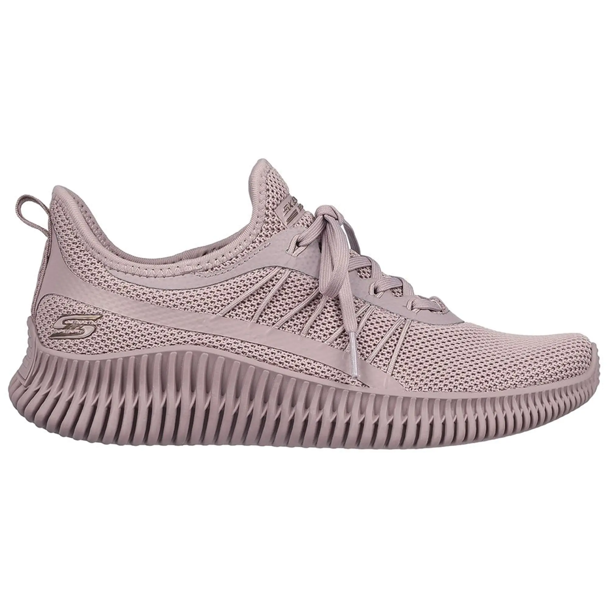 Skechers Women's BOBS Sport Geo - New Aesthetics Sneaker in Rose