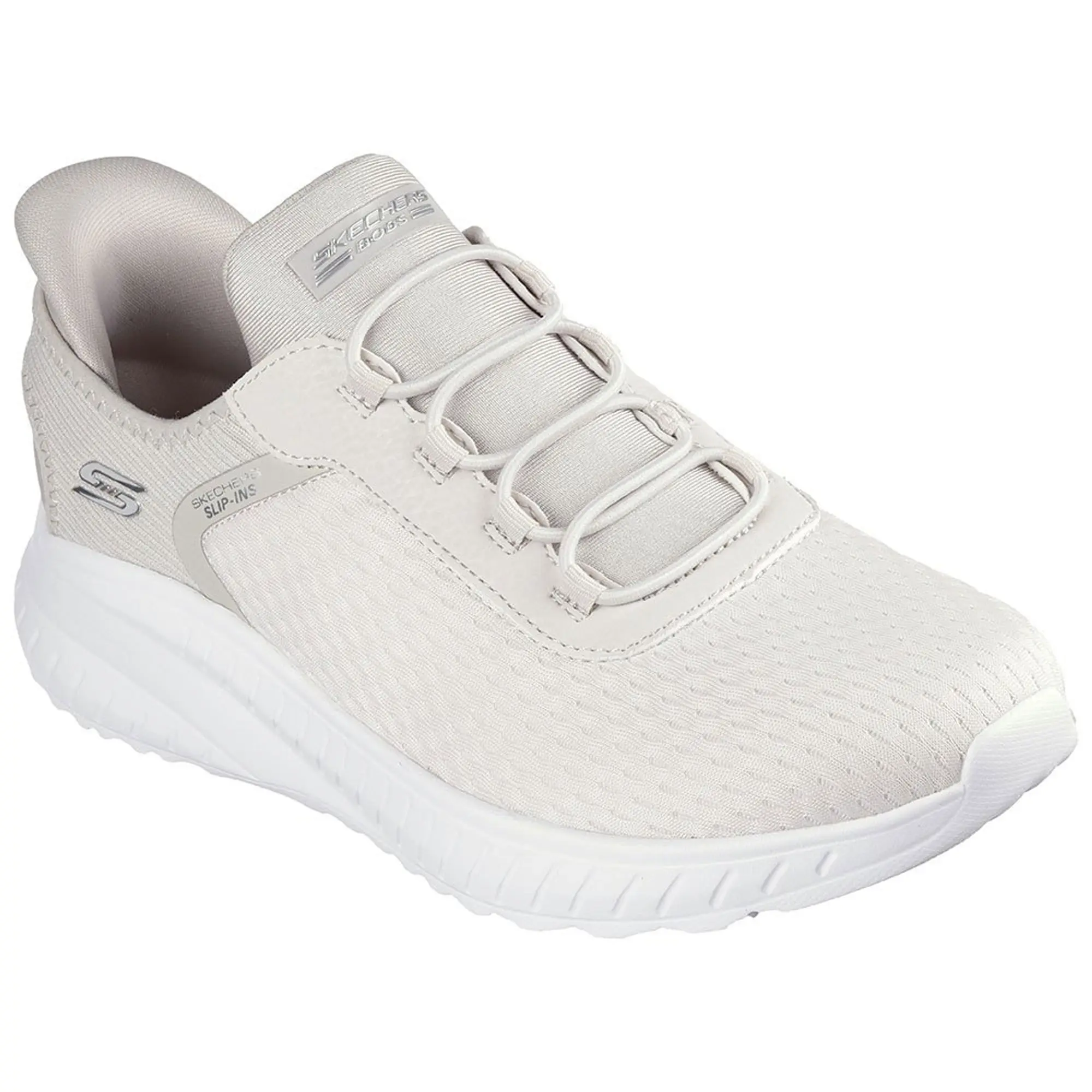 Skechers Women's Slip-ins: BOBS Sport Squad Chaos Sneaker in Off White