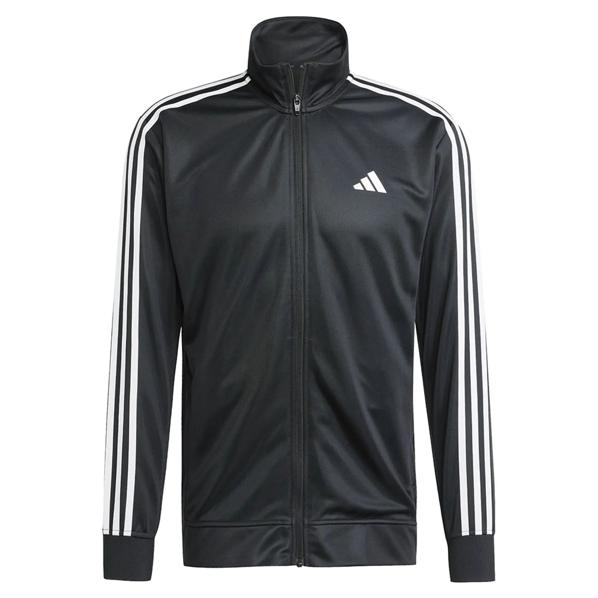 Adidas Essentials 3 Stripes Full Zip Sweatshirt