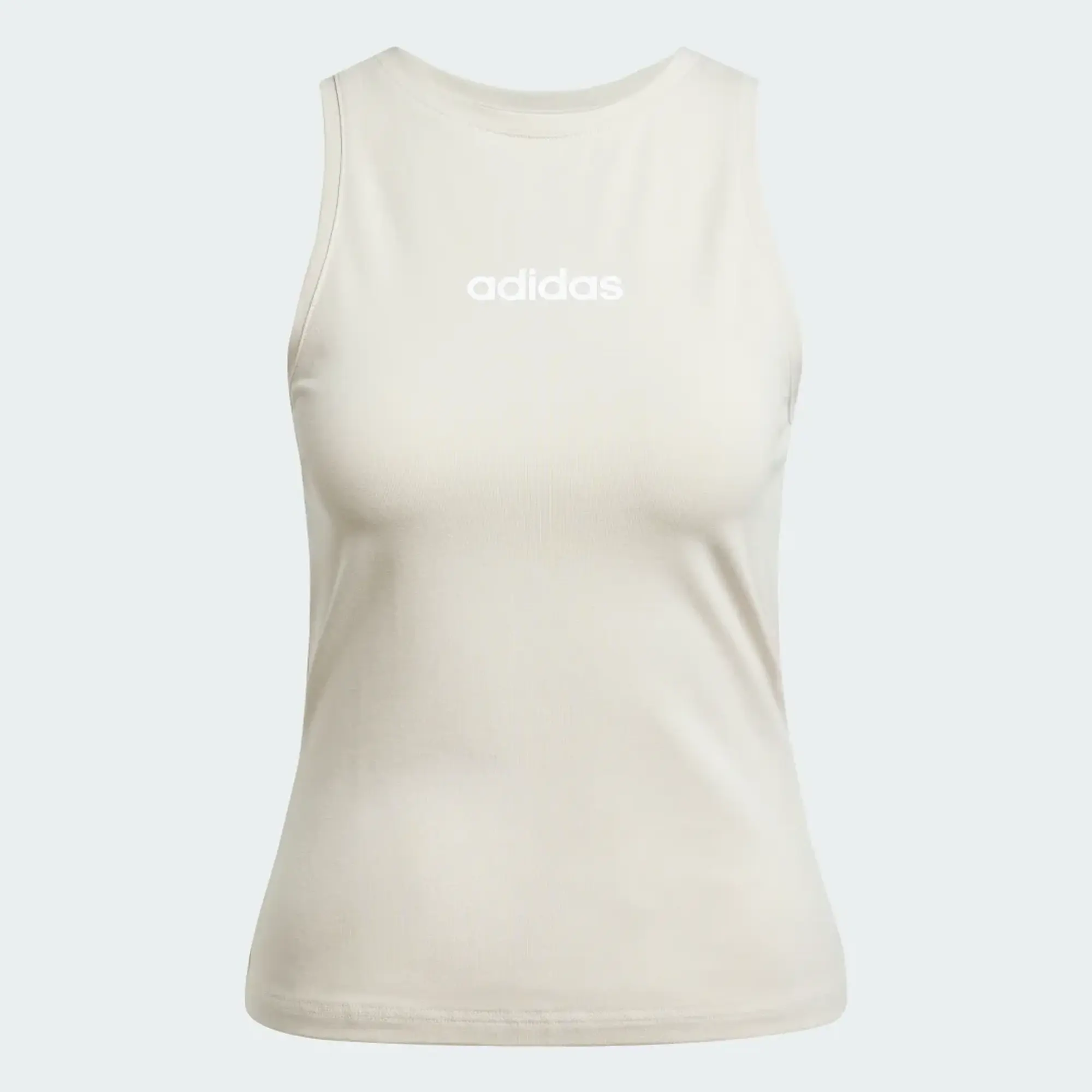adidas Women Essentials Linear Slim Cotton Tank Top