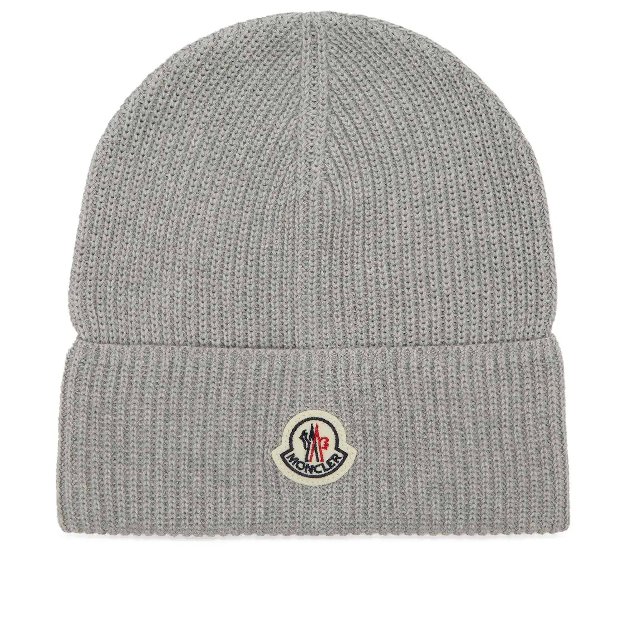 Moncler Men's Cotton Yarn Hat Grey