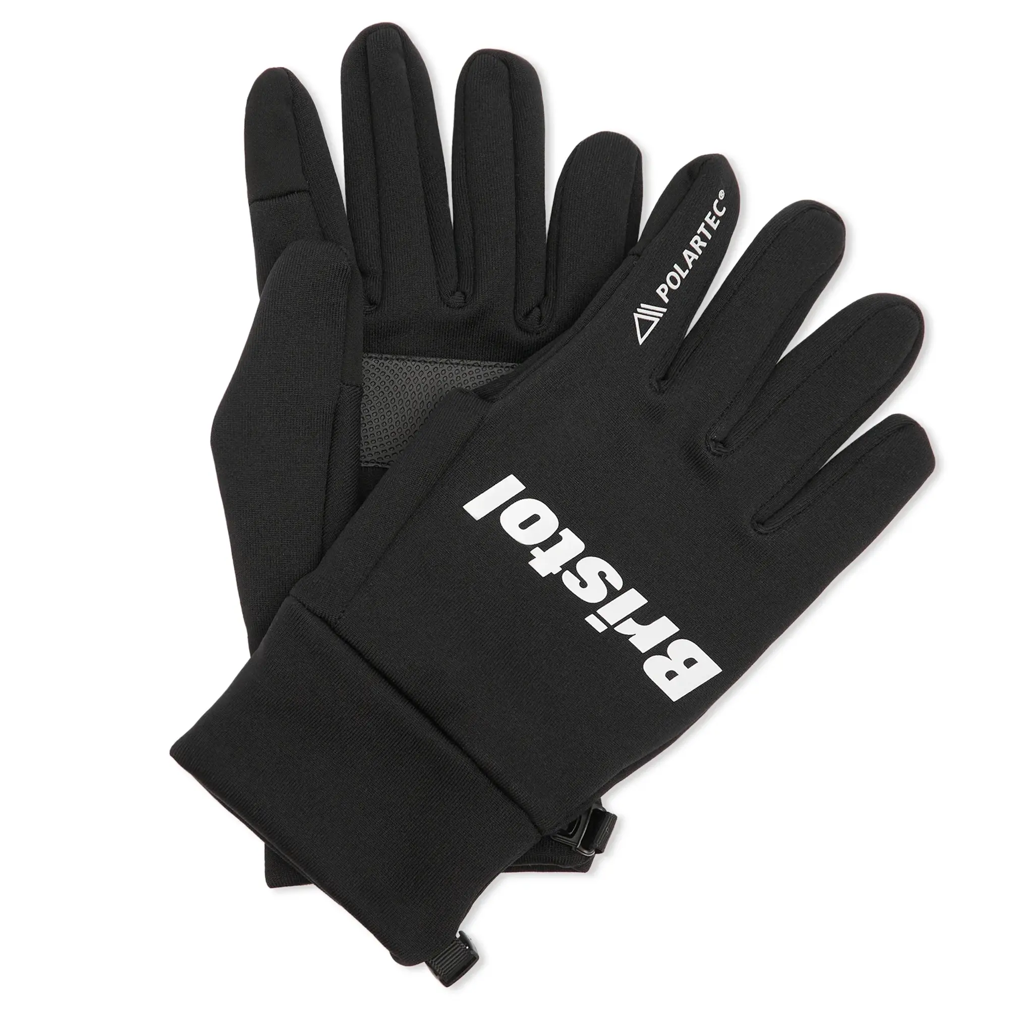 F.C. Real Bristol Men's Poartec Power Stretch Touch Gloves Black